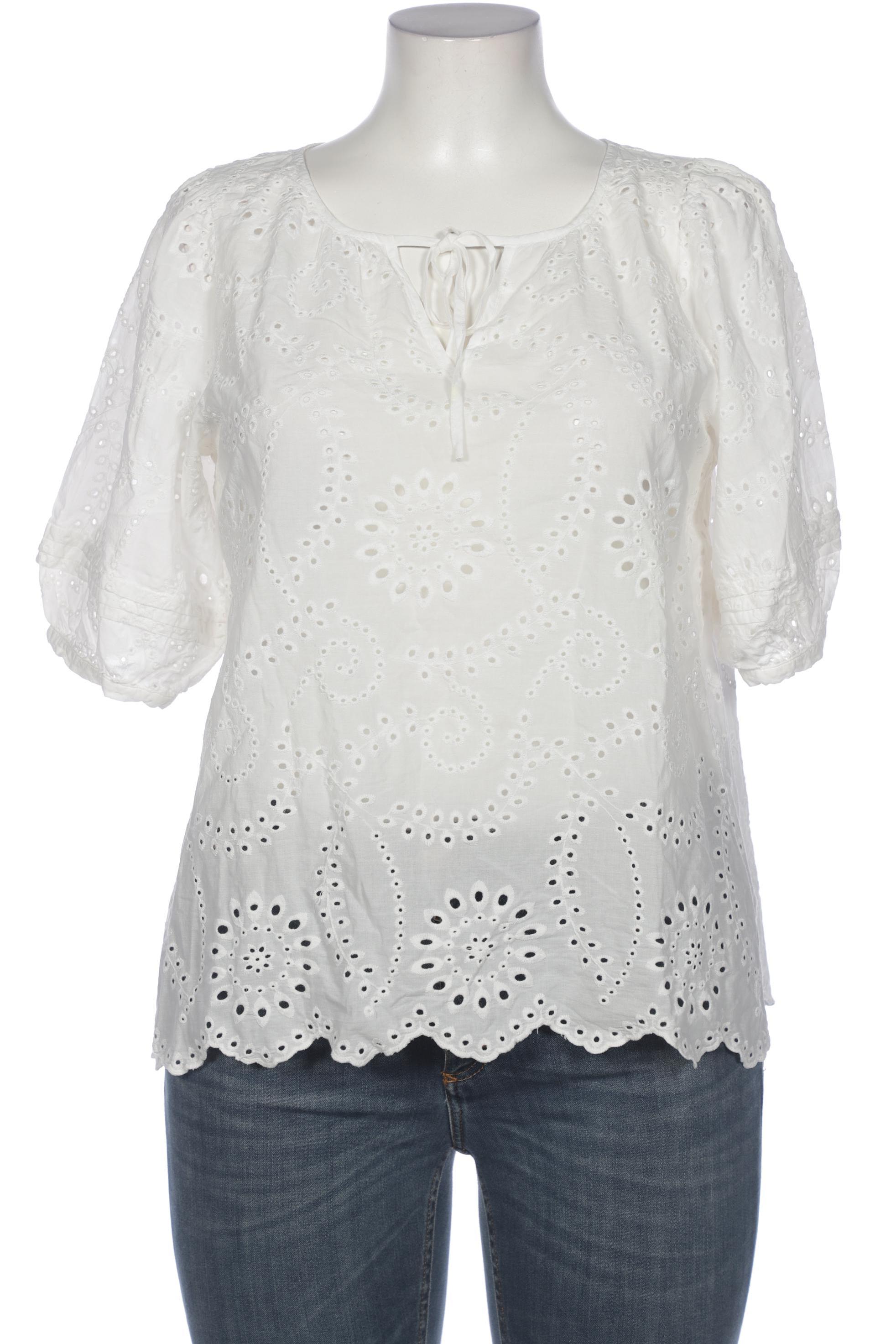 

Hallhuber Damen Bluse, weiß, Gr. 42