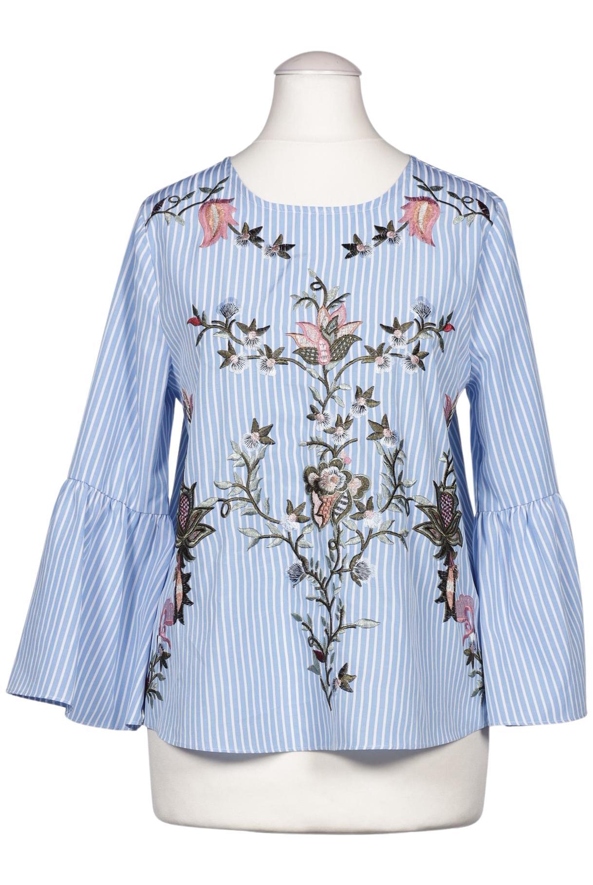 

Hallhuber Damen Bluse, hellblau, Gr. 34