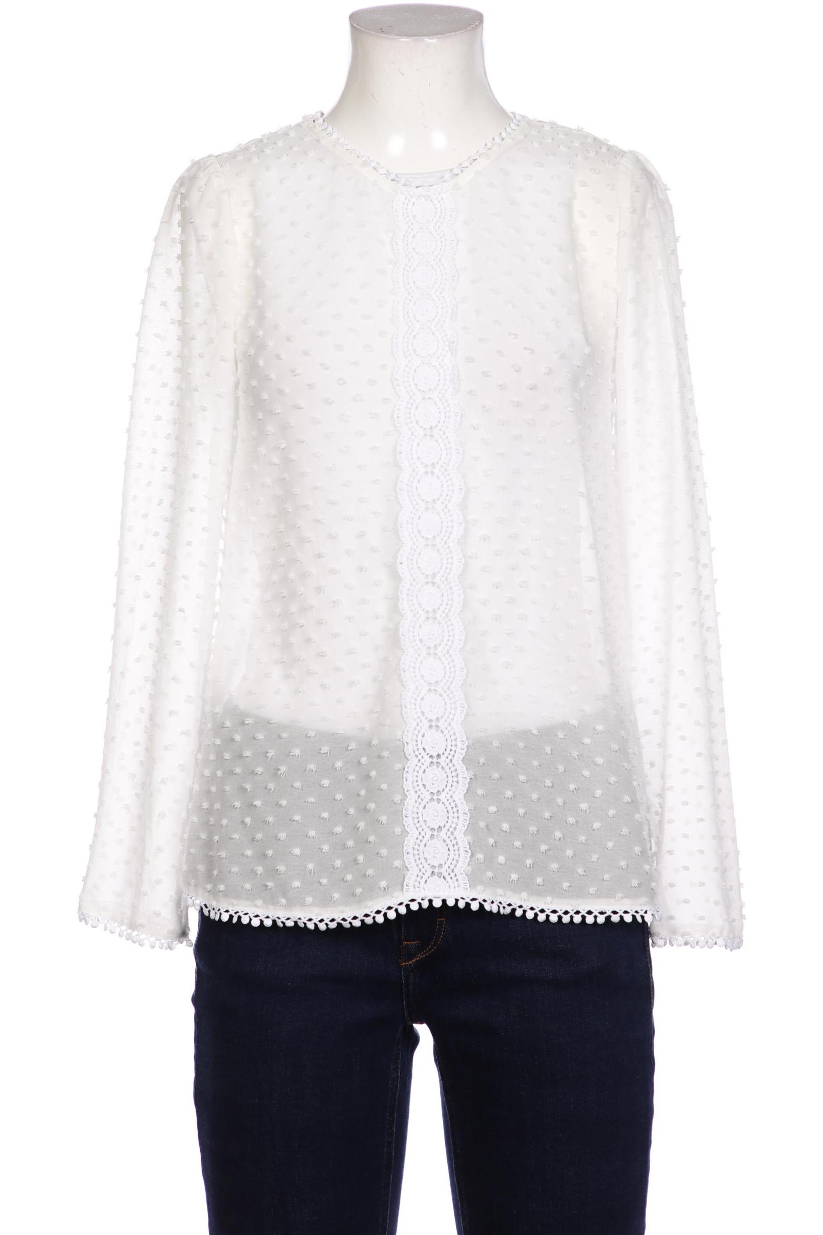 

Hallhuber Damen Bluse, weiß, Gr. 32