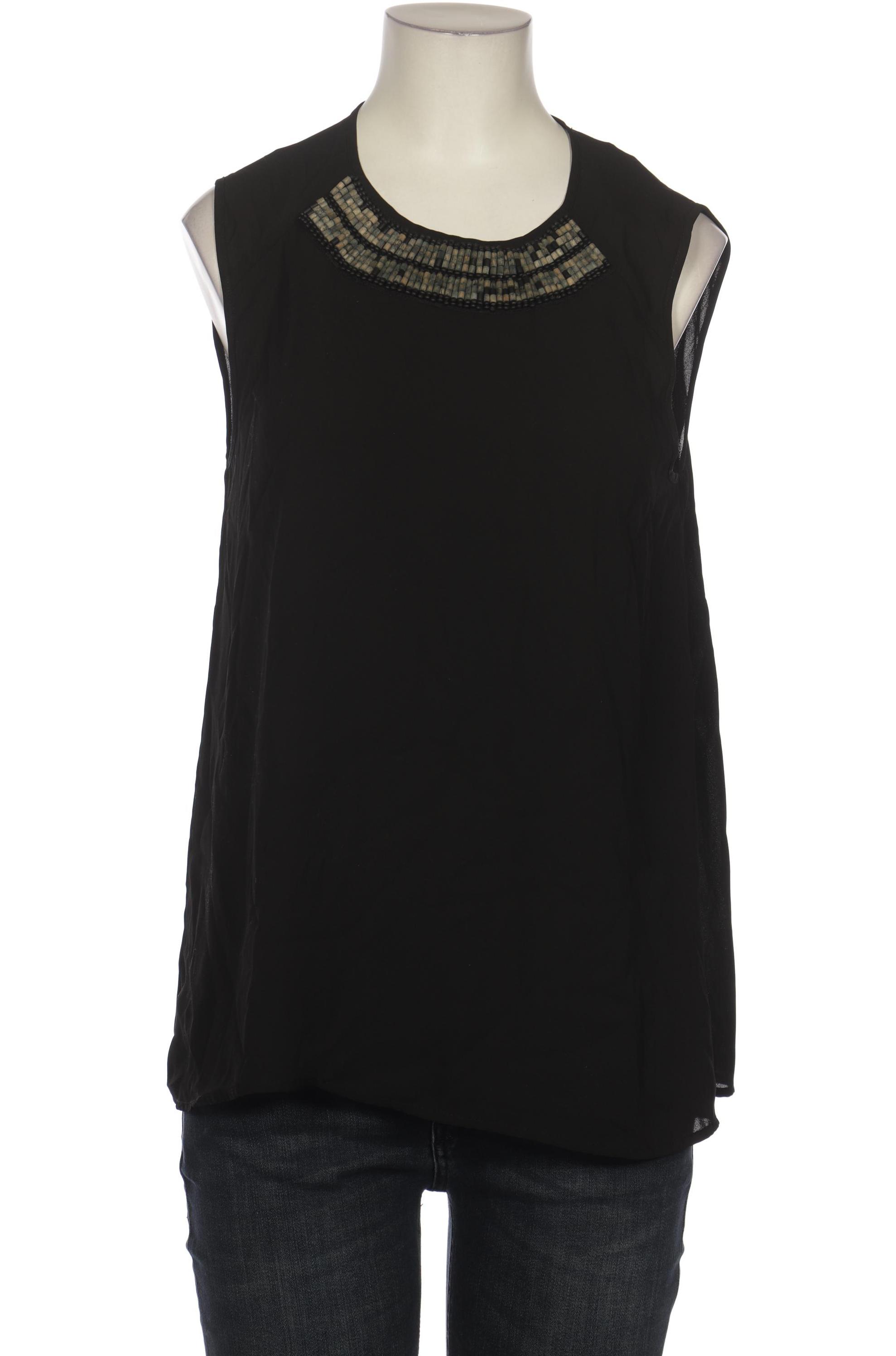

Hallhuber Damen Bluse, schwarz, Gr. 38