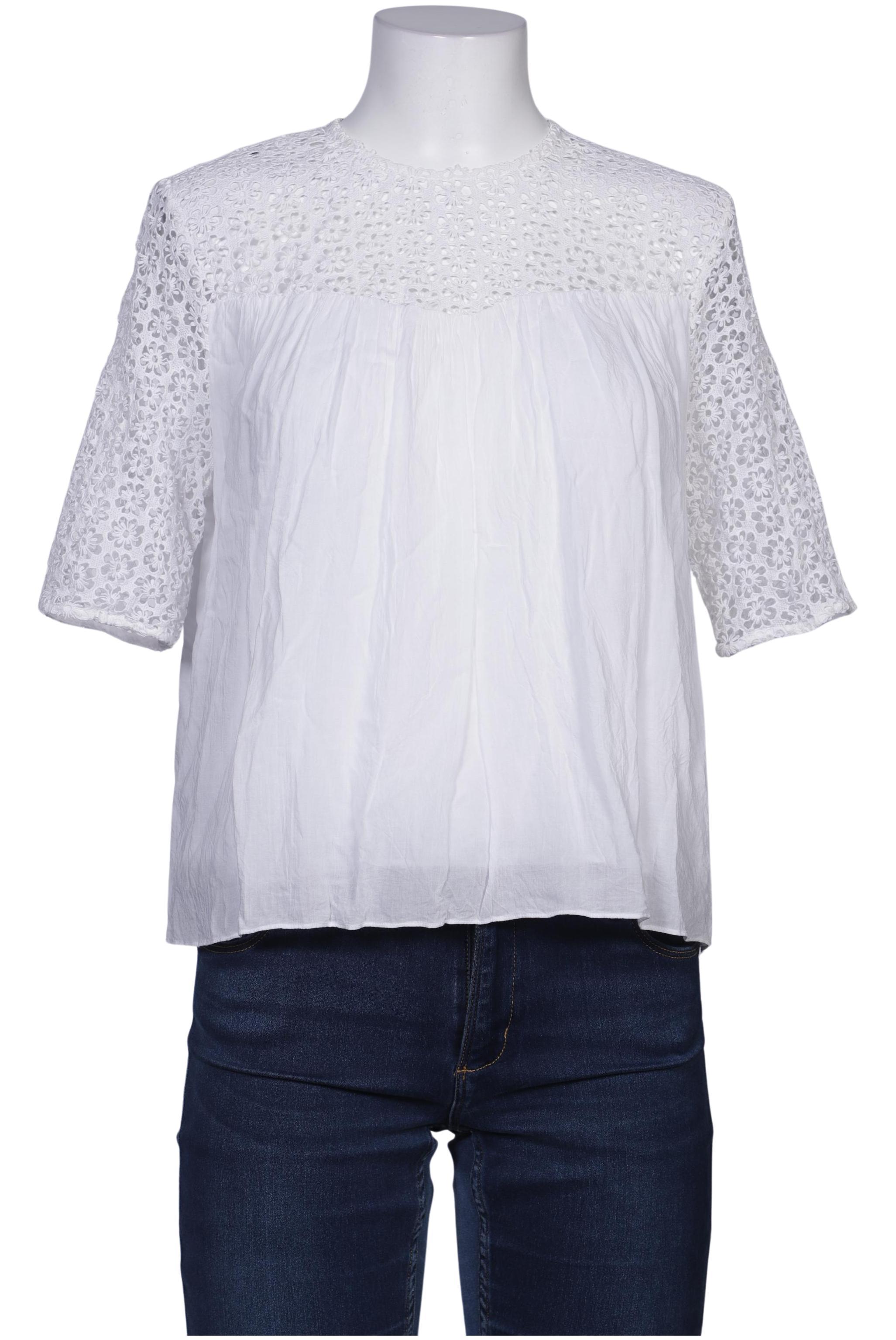 

Hallhuber Damen Bluse, weiß, Gr. 40