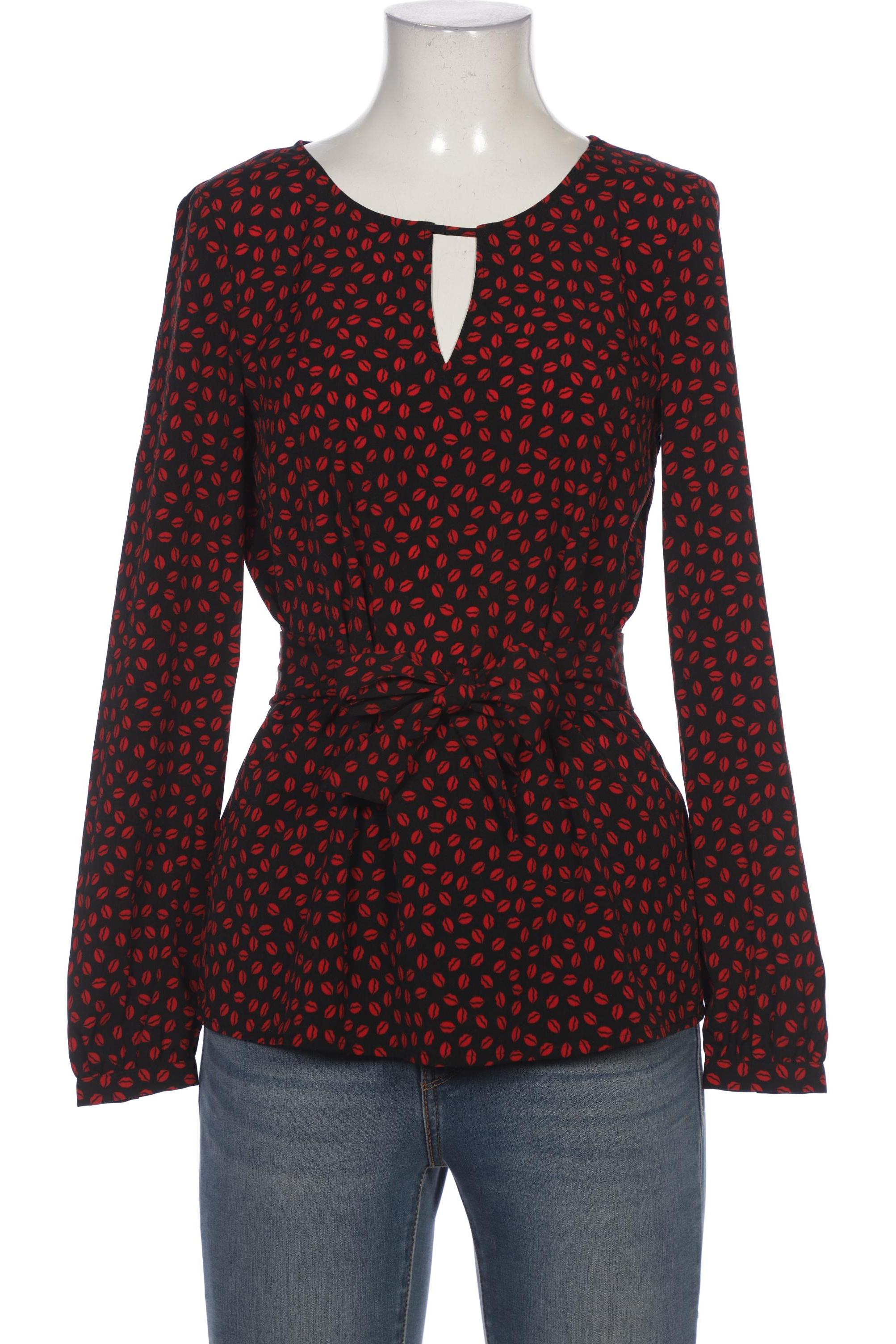 

Hallhuber Damen Bluse, schwarz, Gr. 34