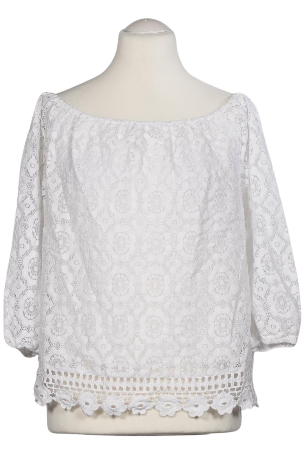 

Hallhuber Damen Bluse, weiß, Gr. 42