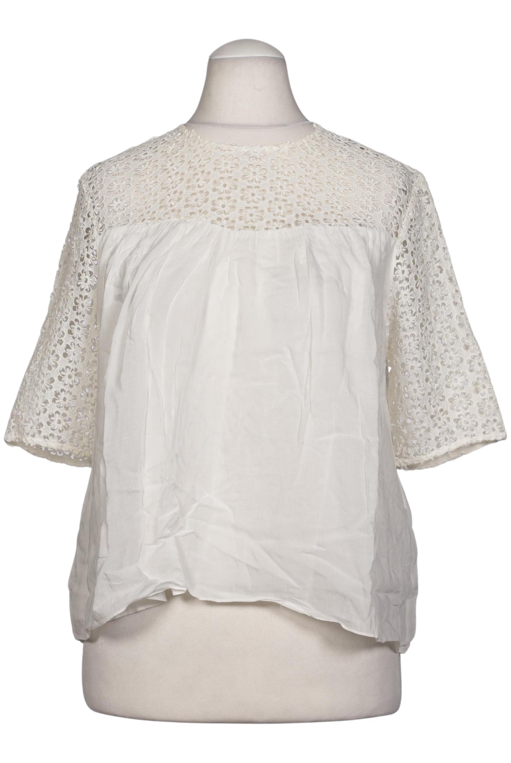 

Hallhuber Damen Bluse, weiß, Gr. 38