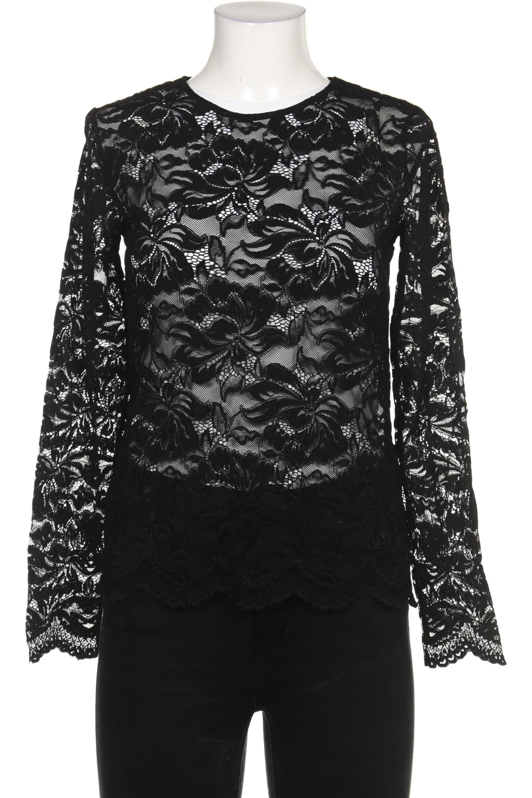 

Hallhuber Damen Bluse, schwarz, Gr. 40