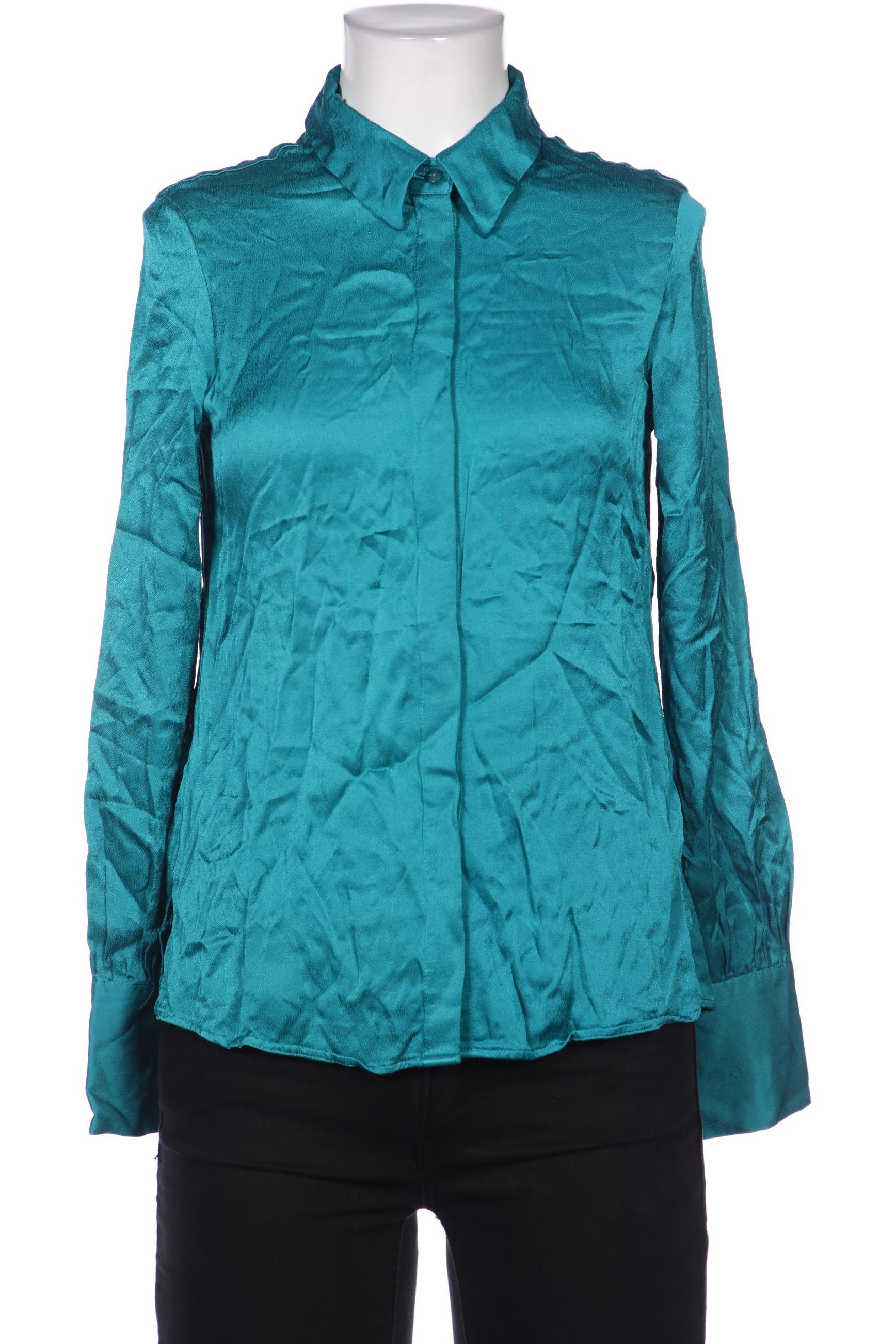 

Hallhuber Damen Bluse, blau, Gr. 36