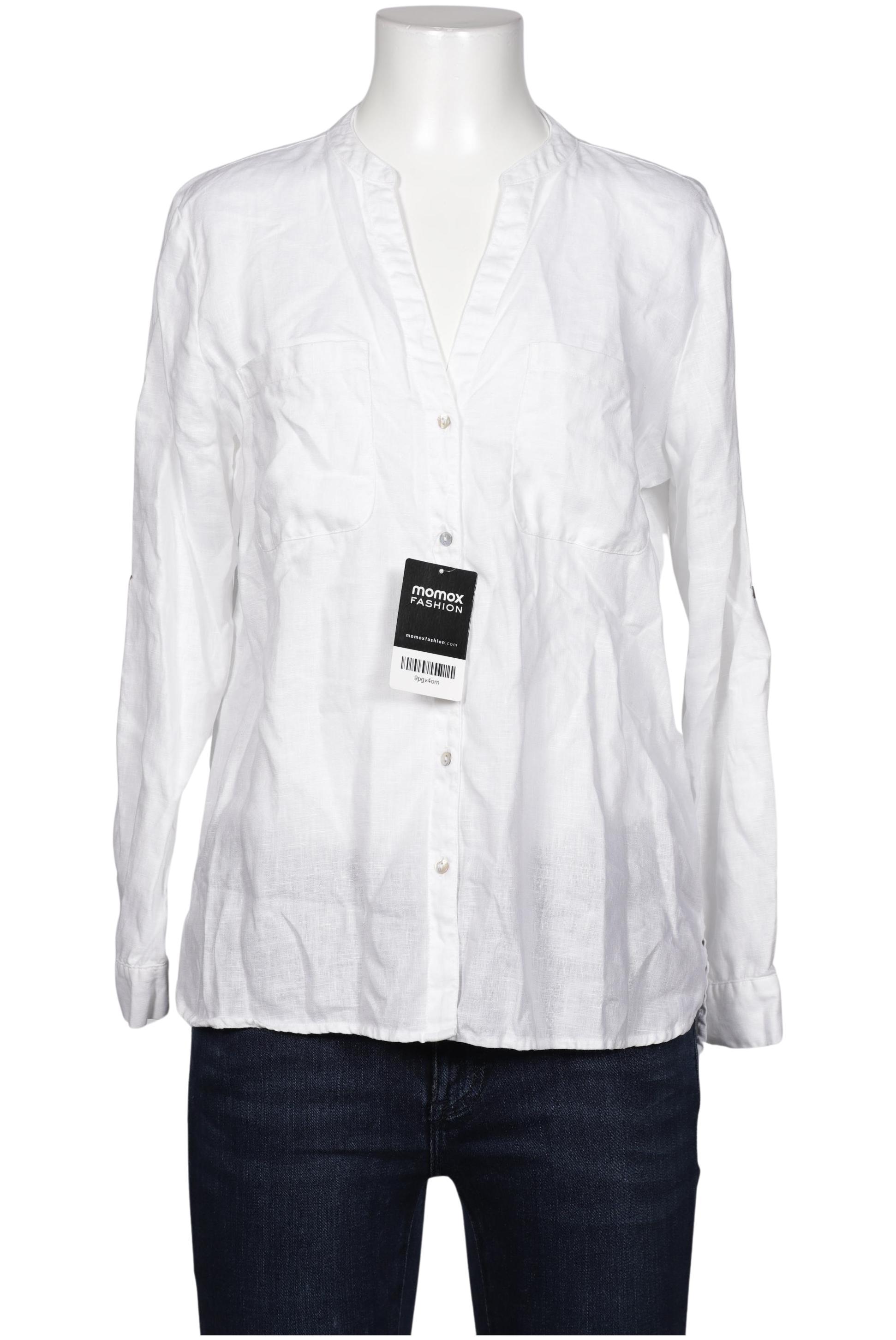 

Hallhuber Damen Bluse, weiß, Gr. 36