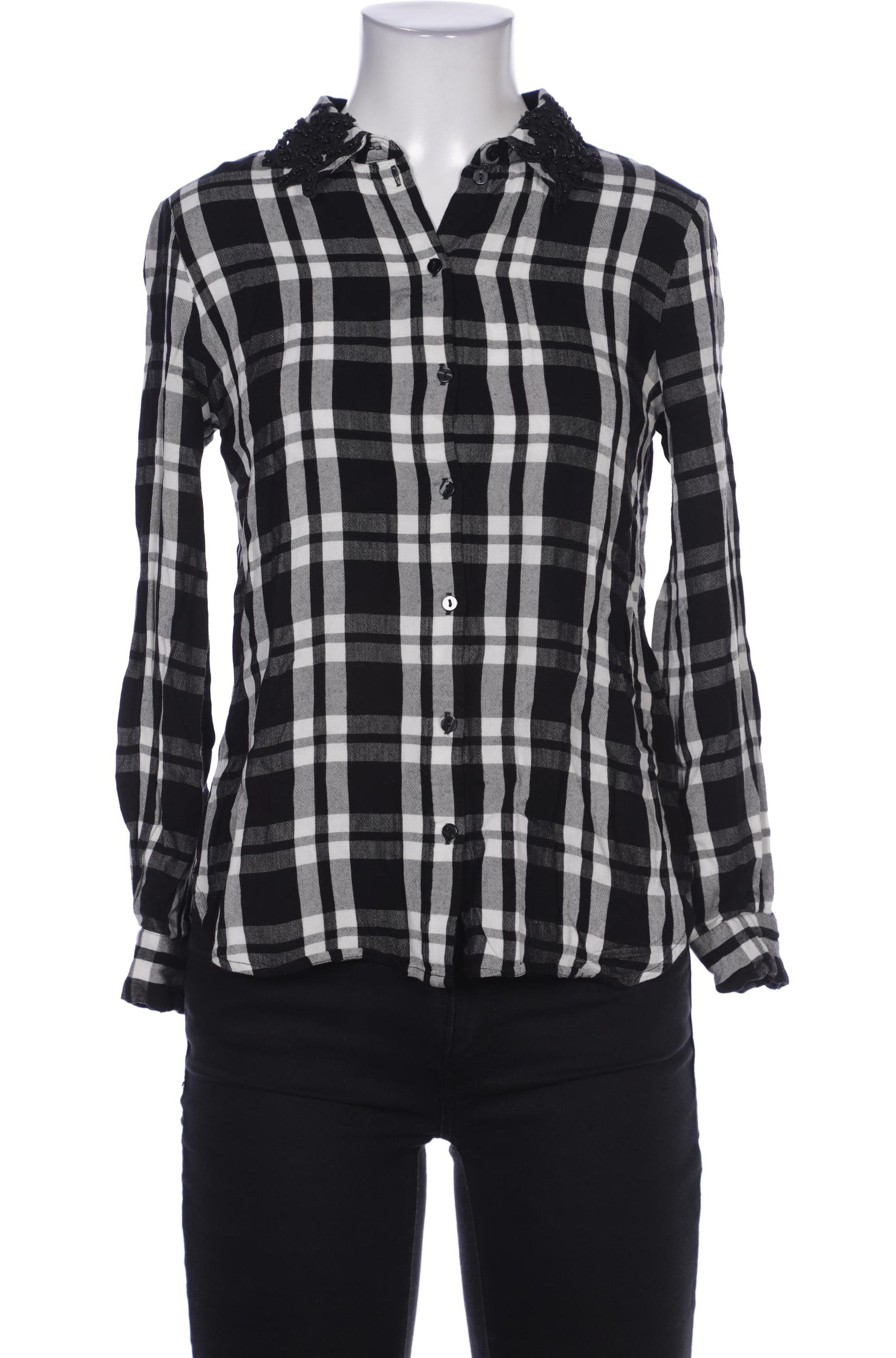 

Hallhuber Damen Bluse, schwarz, Gr. 34