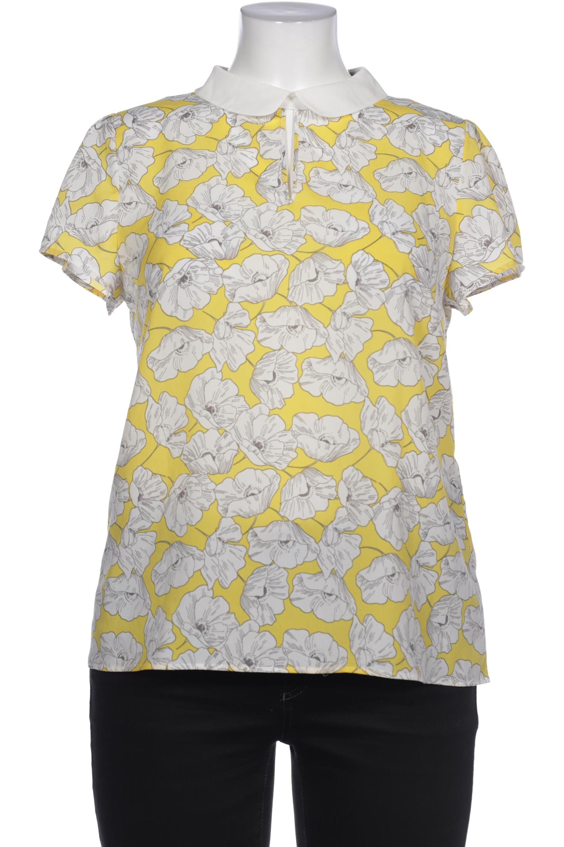 

Hallhuber Damen Bluse, gelb, Gr. 42