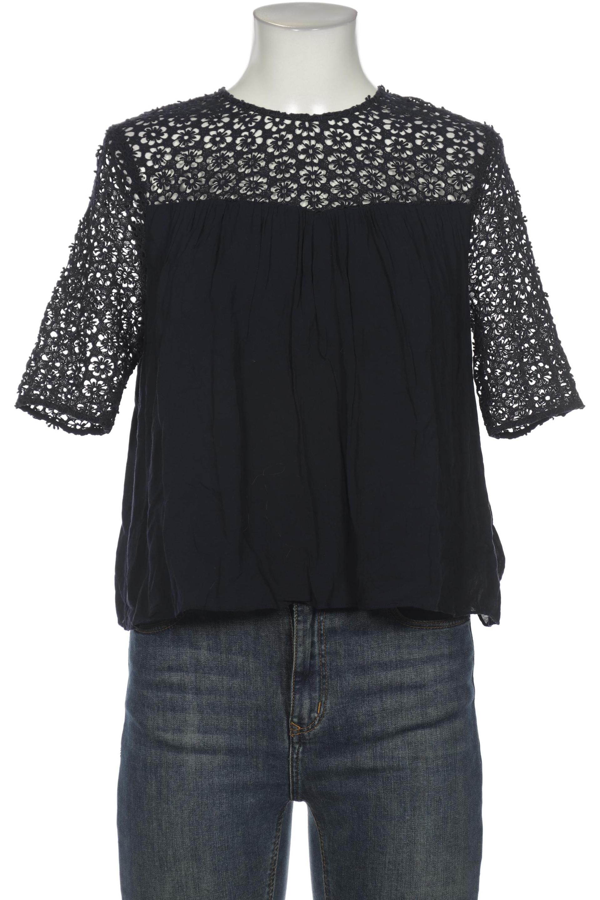 

Hallhuber Damen Bluse, marineblau, Gr. 36