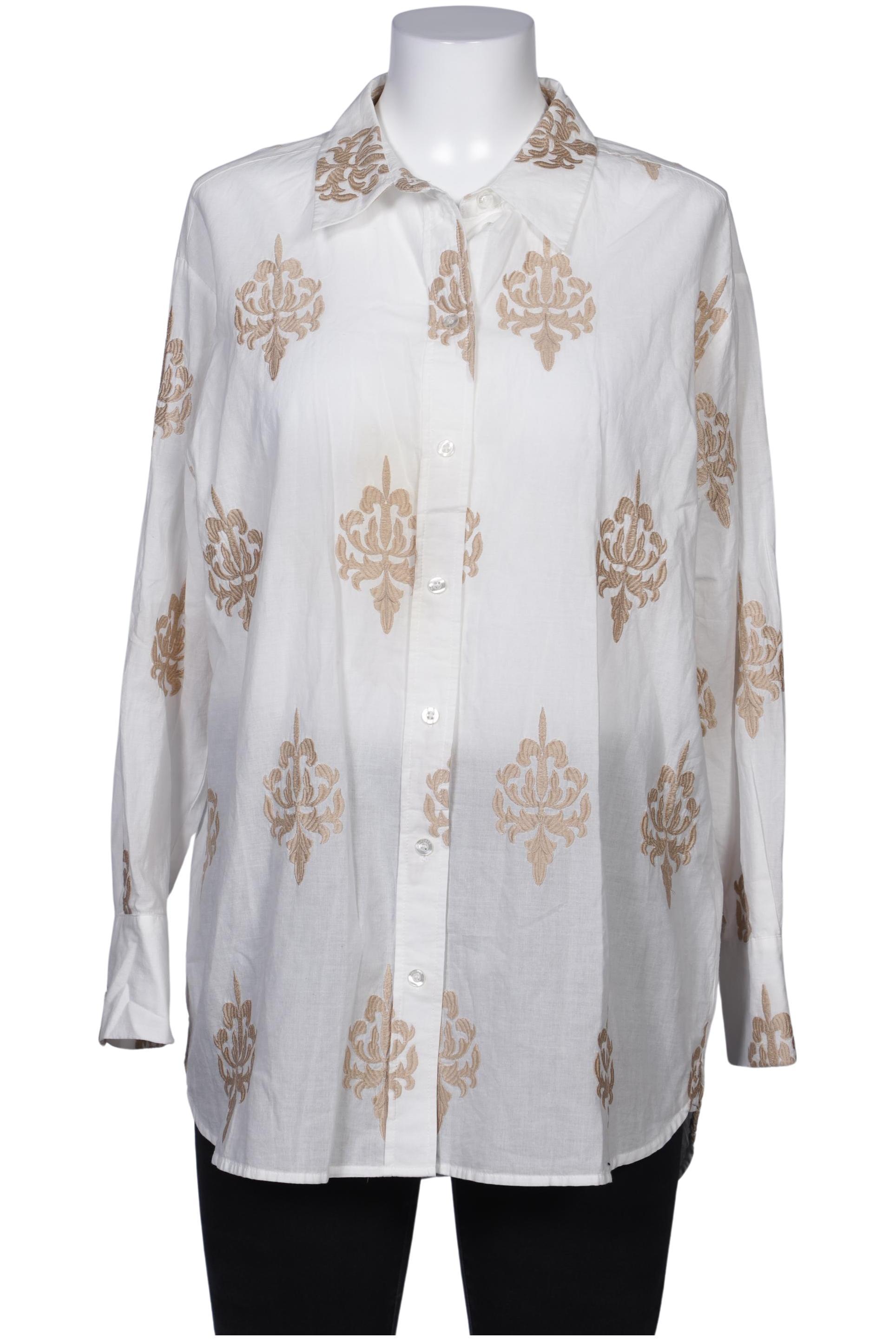 

Hallhuber Damen Bluse, weiß, Gr. 40