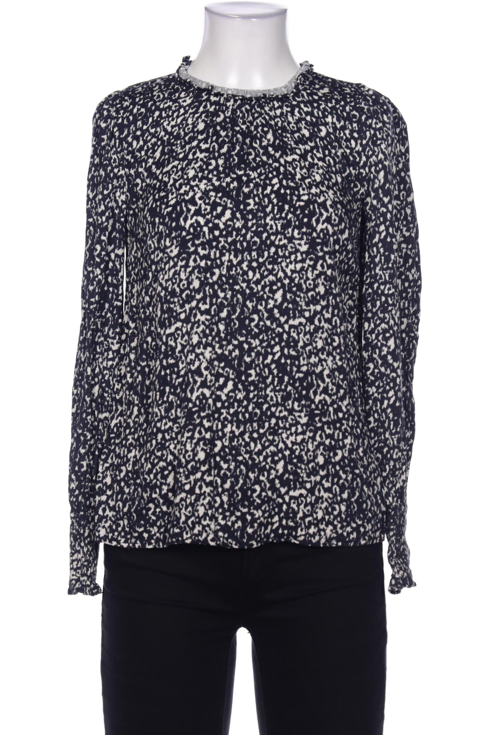 

Hallhuber Damen Bluse, marineblau, Gr. 34