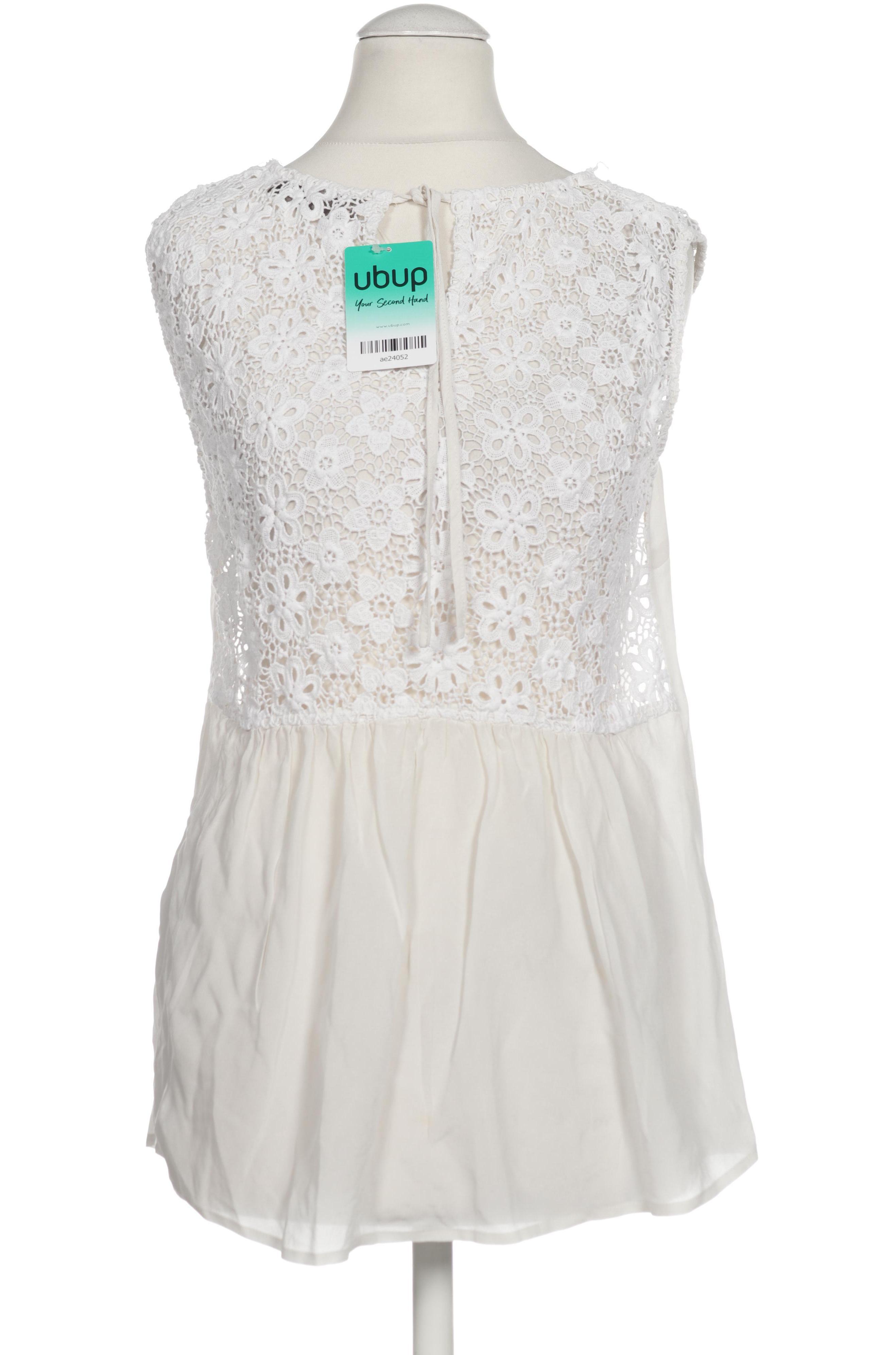 

Hallhuber Damen Bluse, weiß, Gr. 34