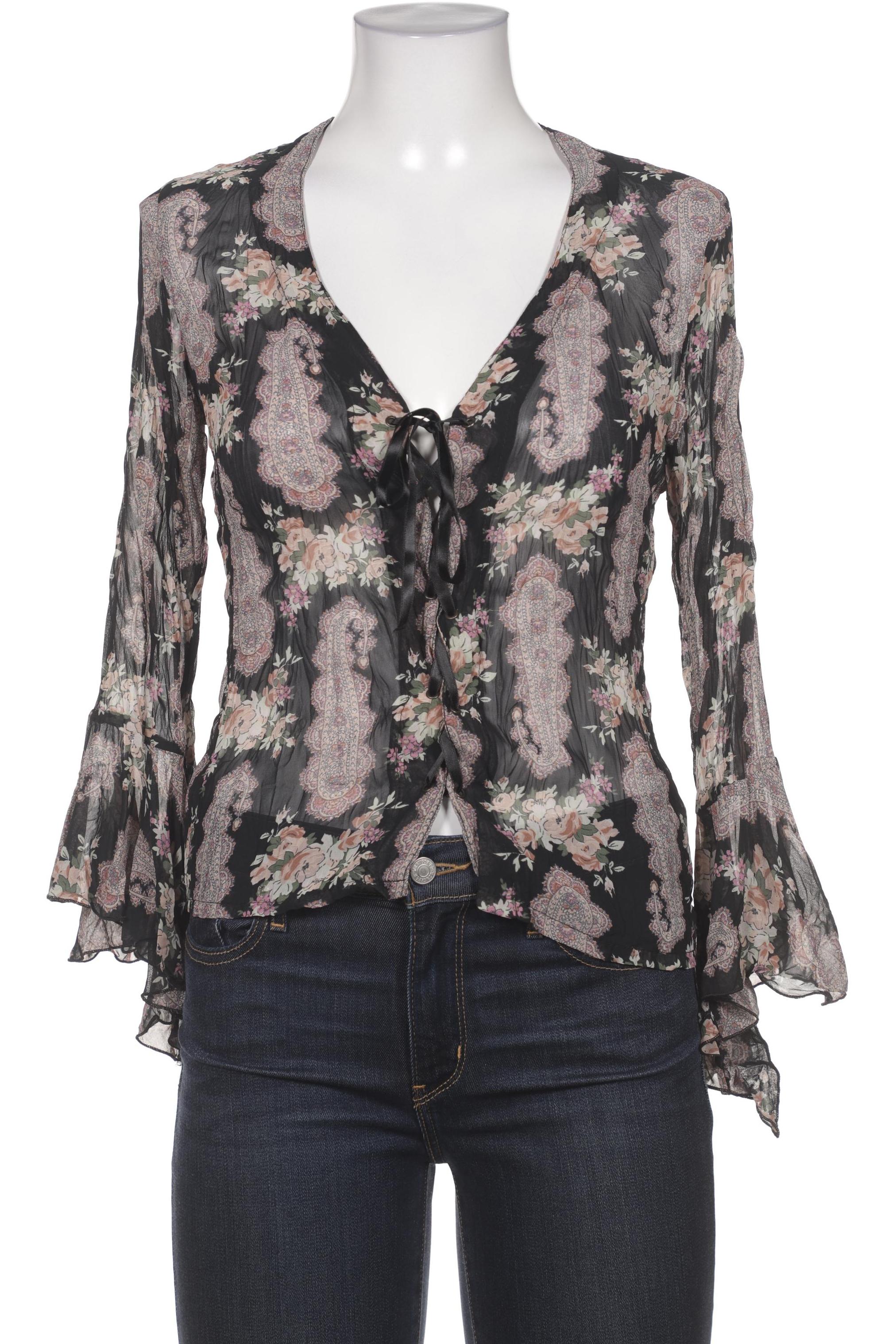 

Hallhuber Damen Bluse, schwarz, Gr. 38