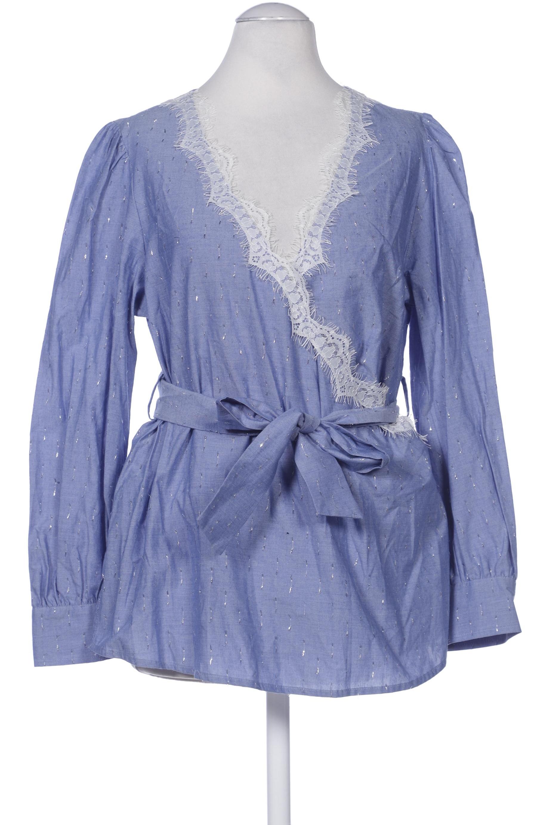 

Hallhuber Damen Bluse, blau, Gr. 34