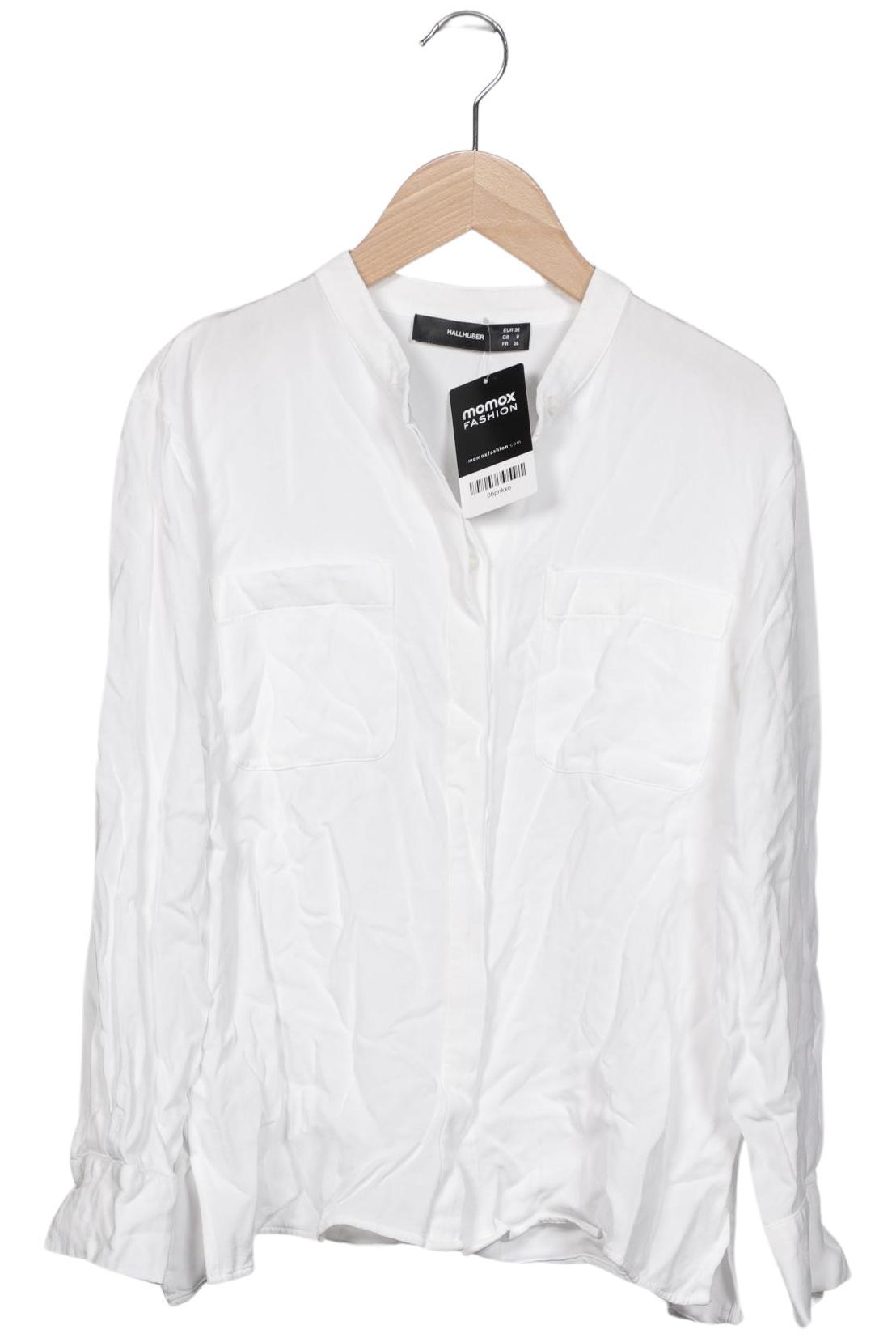 

Hallhuber Damen Bluse, weiß, Gr. 36