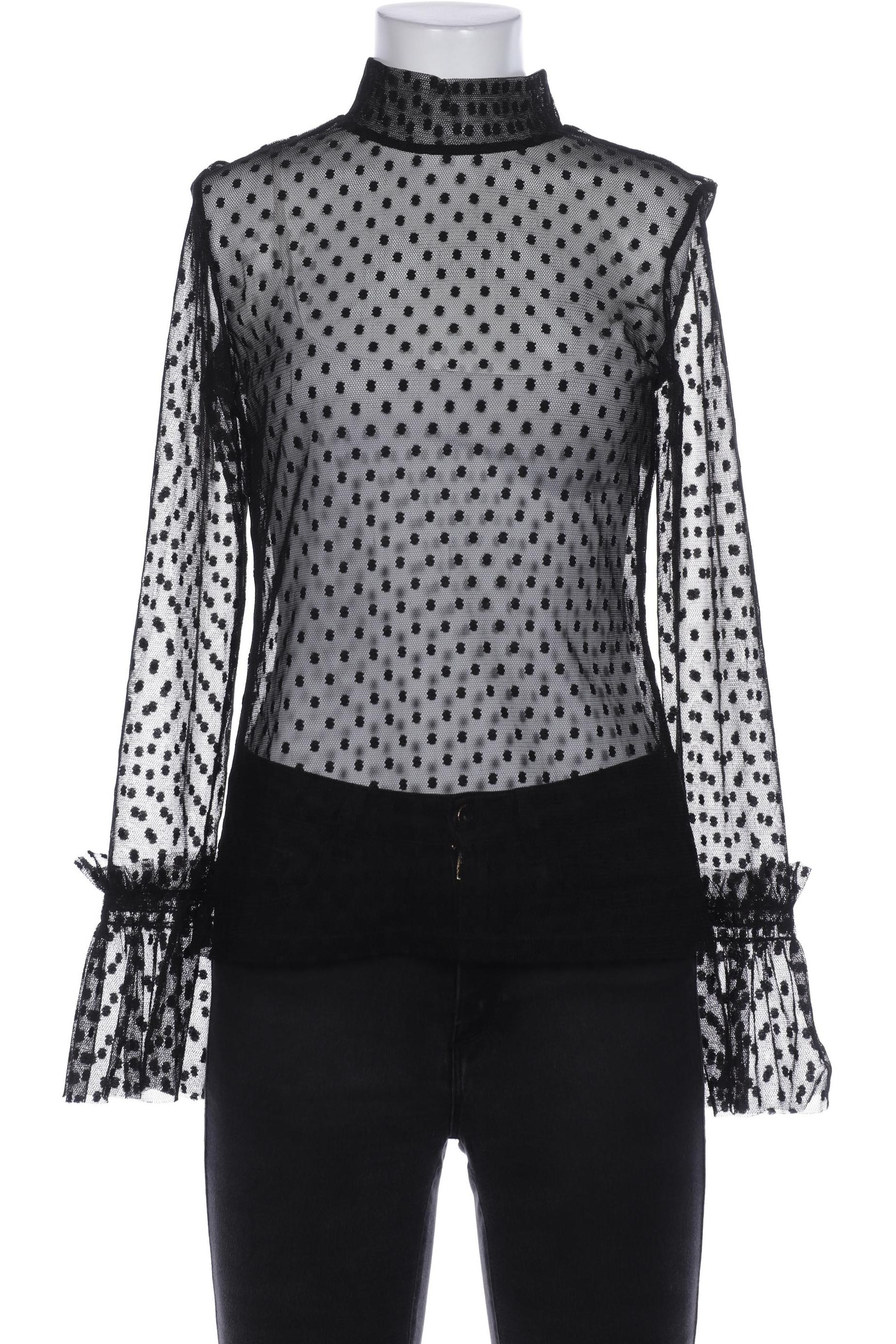 

Hallhuber Damen Bluse, schwarz, Gr. 36