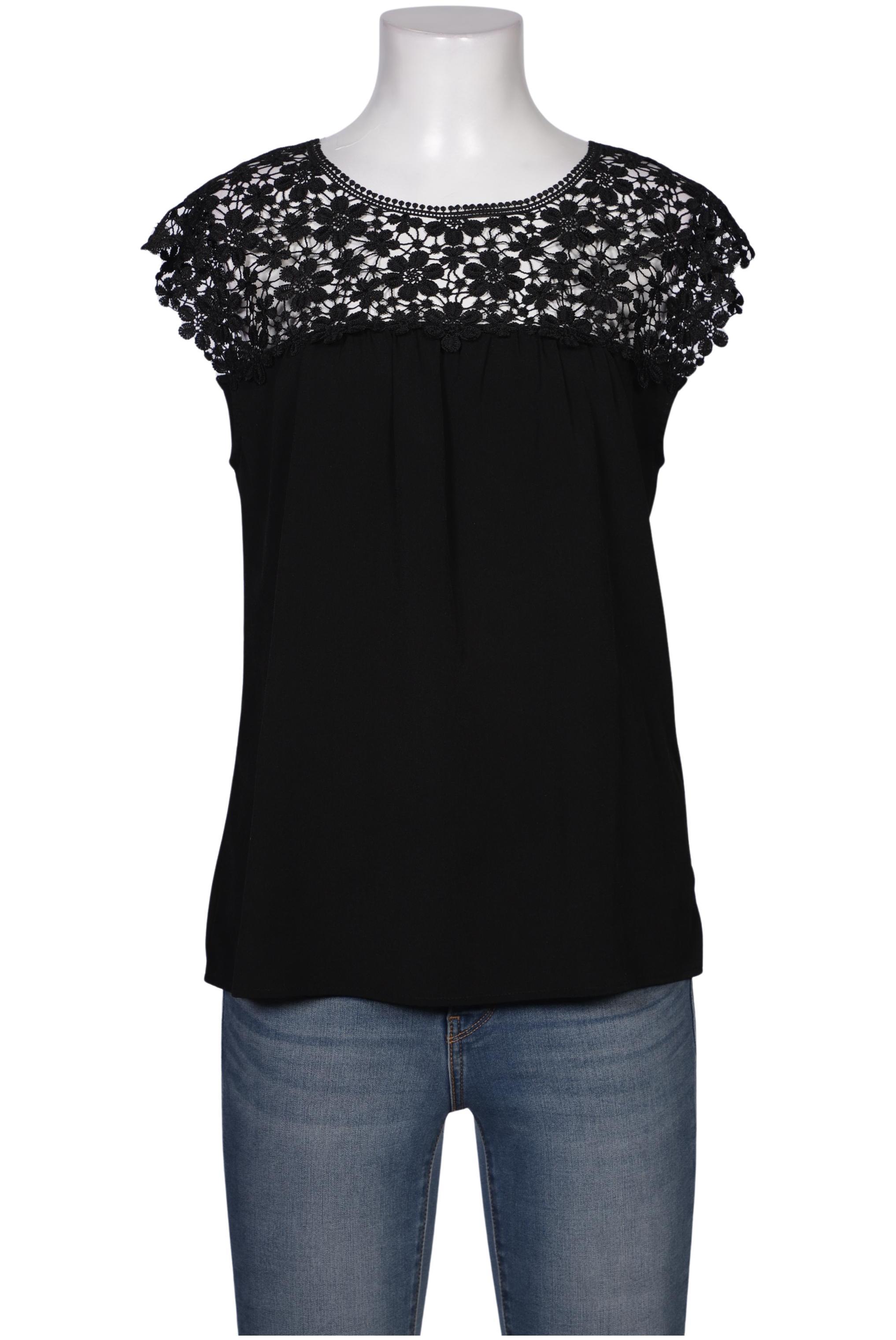 

Hallhuber Damen Bluse, schwarz, Gr. 38