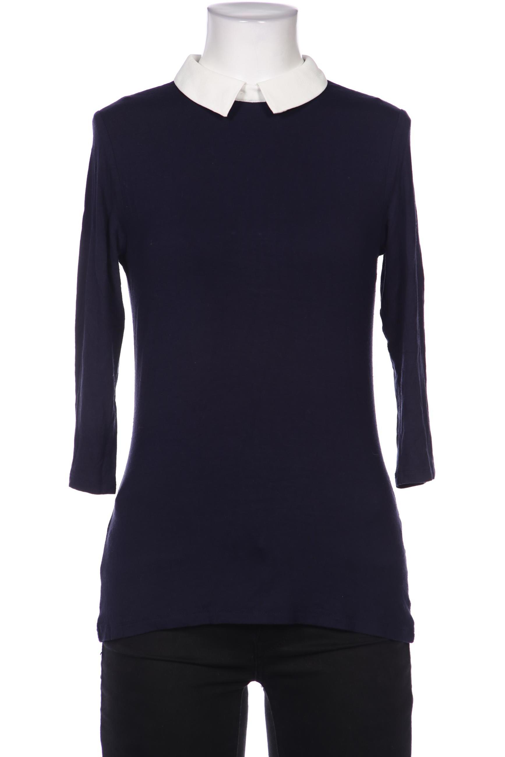 

Hallhuber Damen Bluse, marineblau, Gr. 34