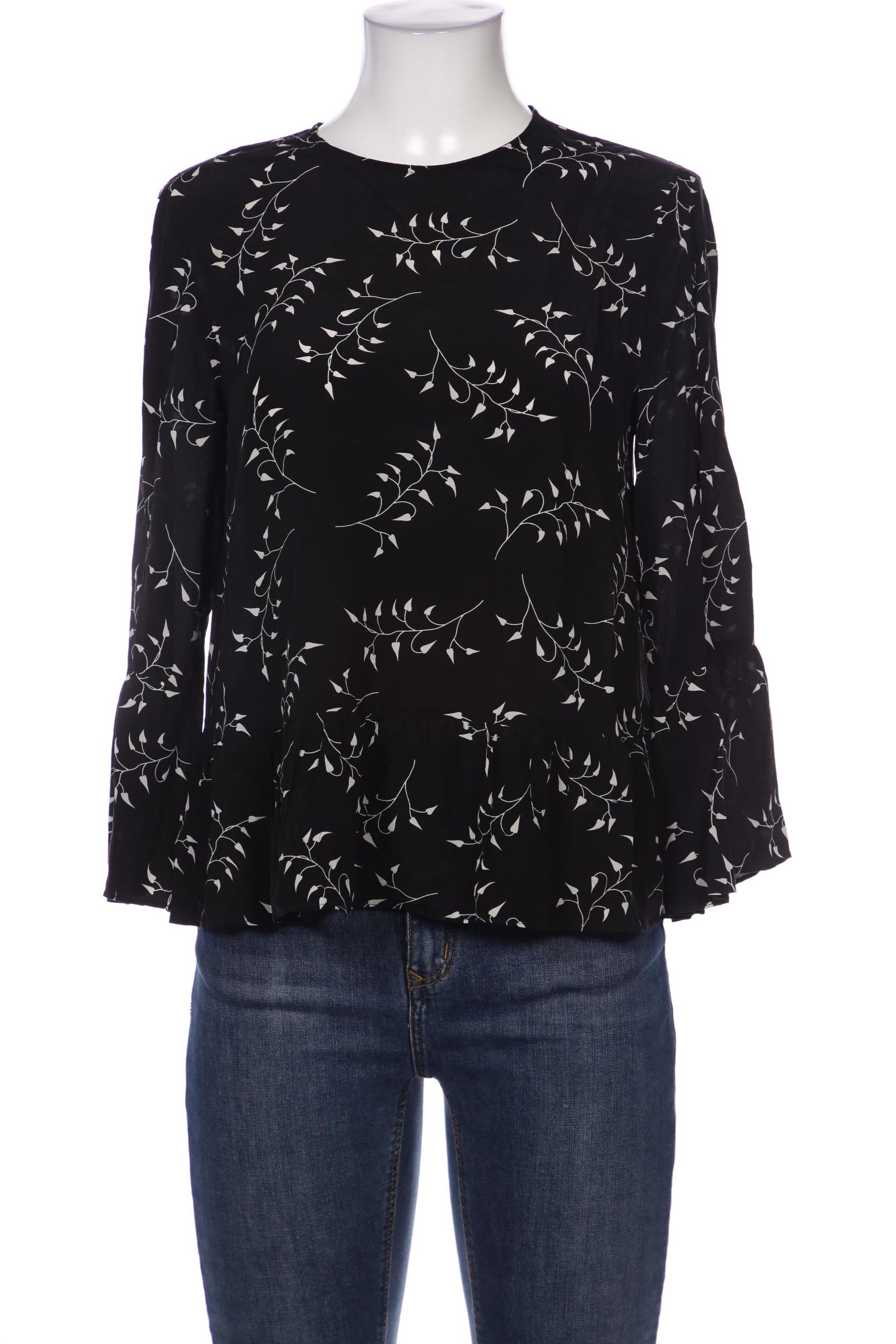 

Hallhuber Damen Bluse, schwarz, Gr. 38