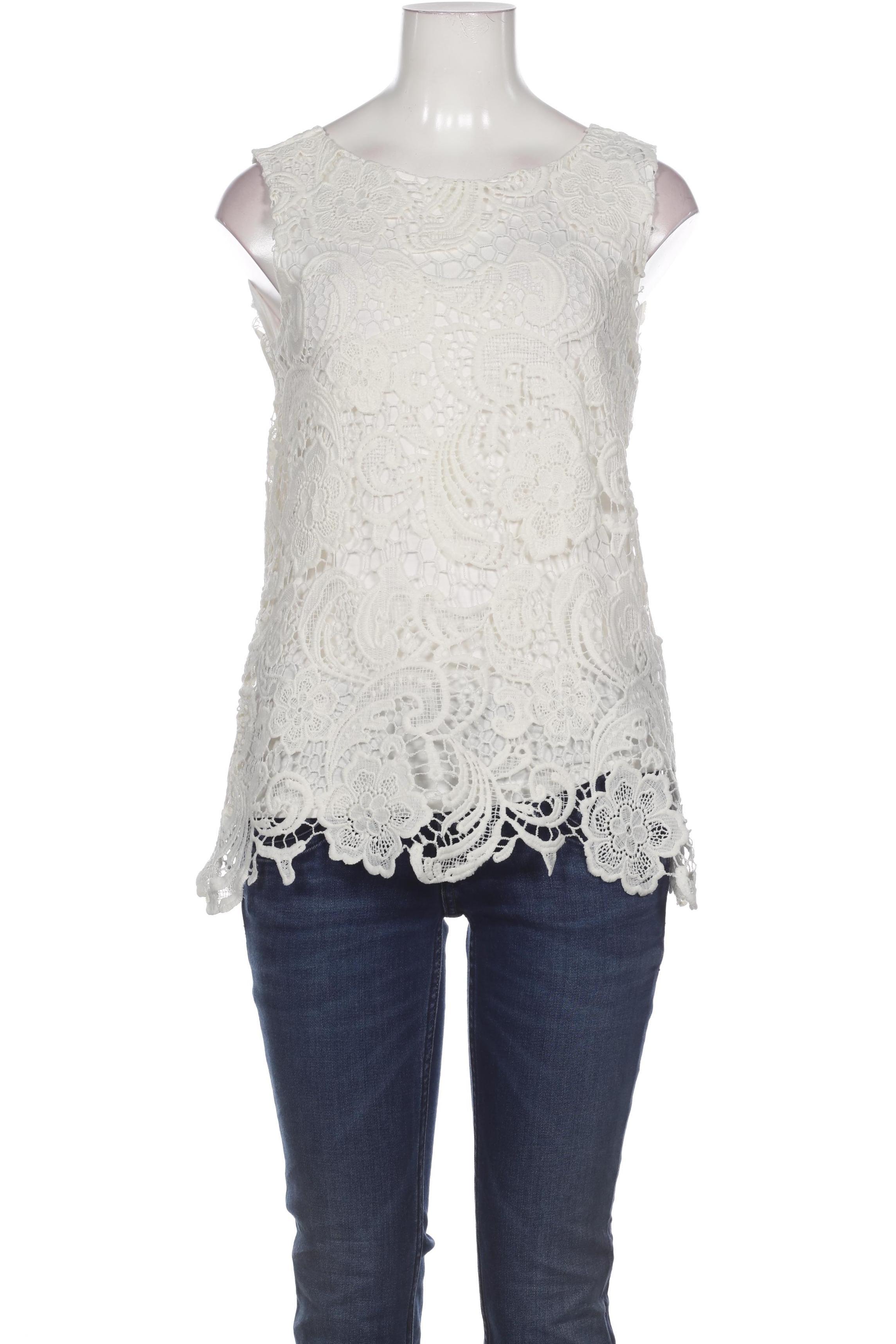 

Hallhuber Damen Bluse, weiß, Gr.