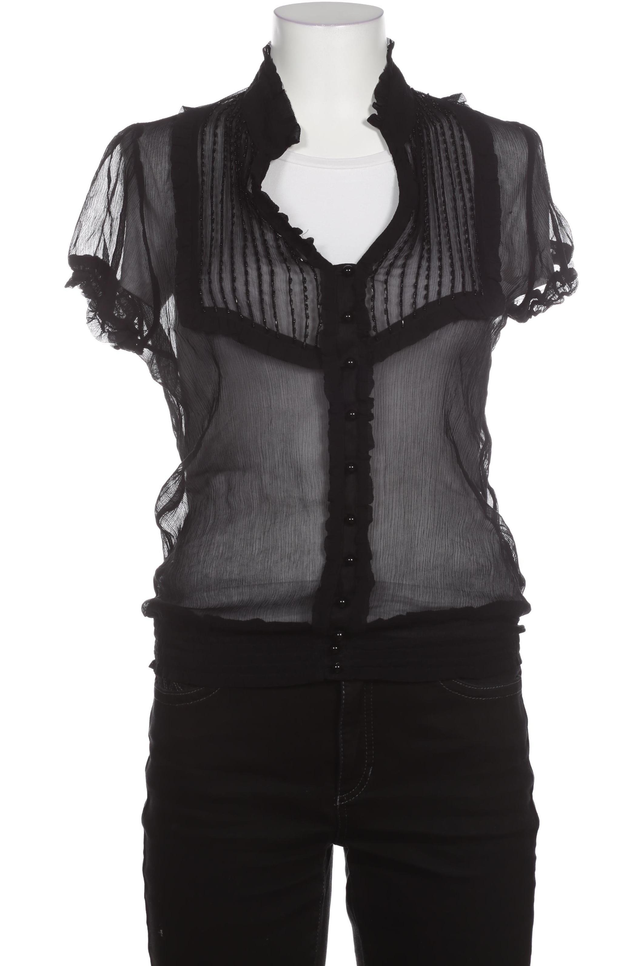 

Hallhuber Damen Bluse, schwarz, Gr. 40