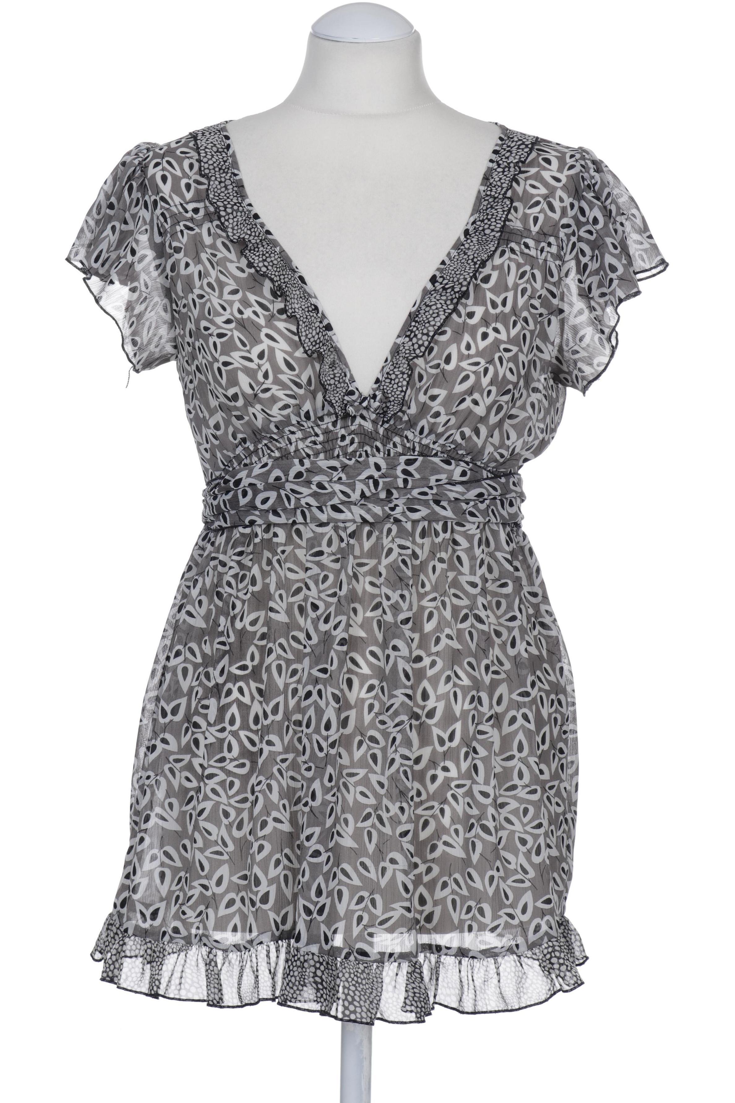 

Hallhuber Damen Bluse, grau, Gr. 36