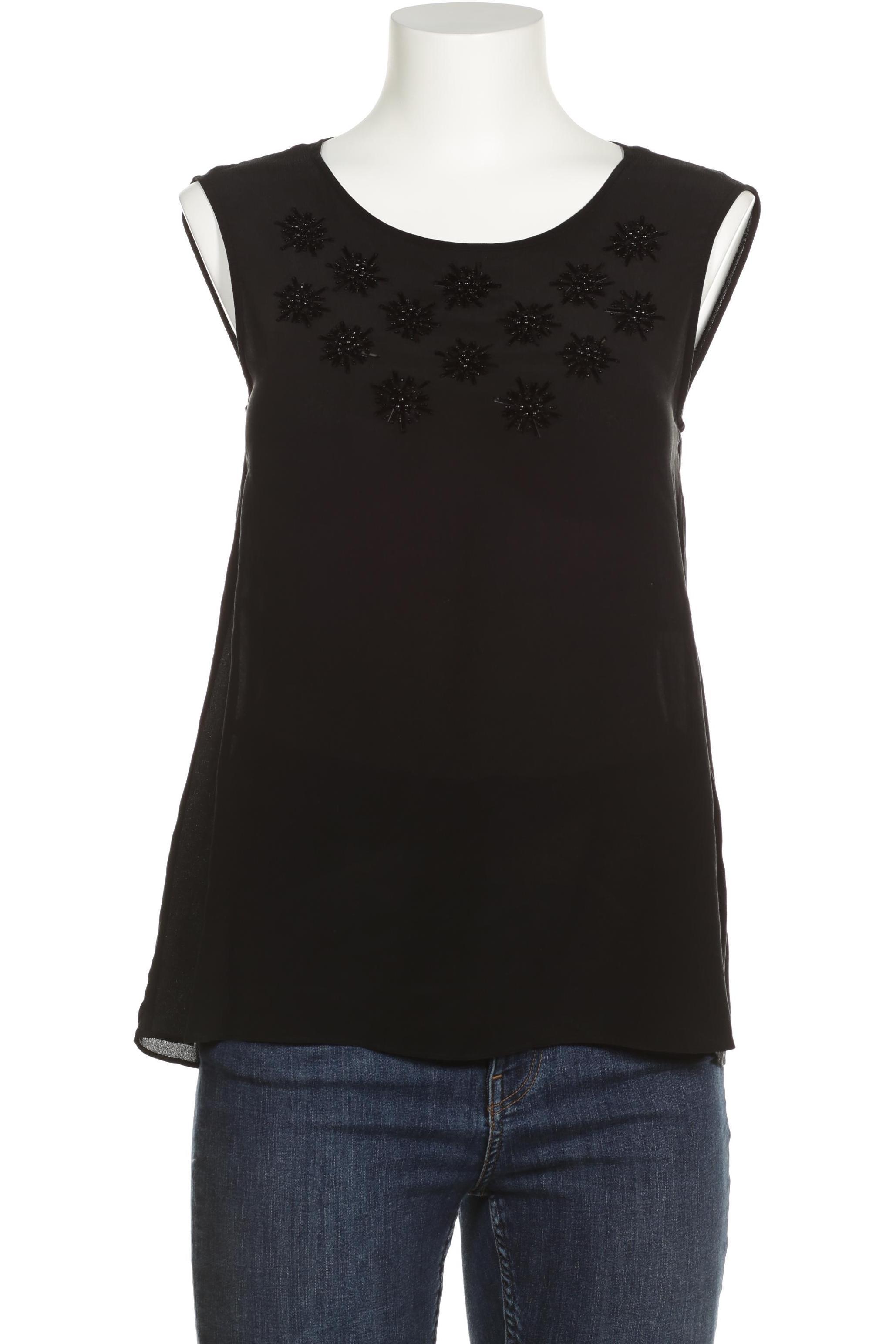 

Hallhuber Damen Bluse, schwarz, Gr. 38