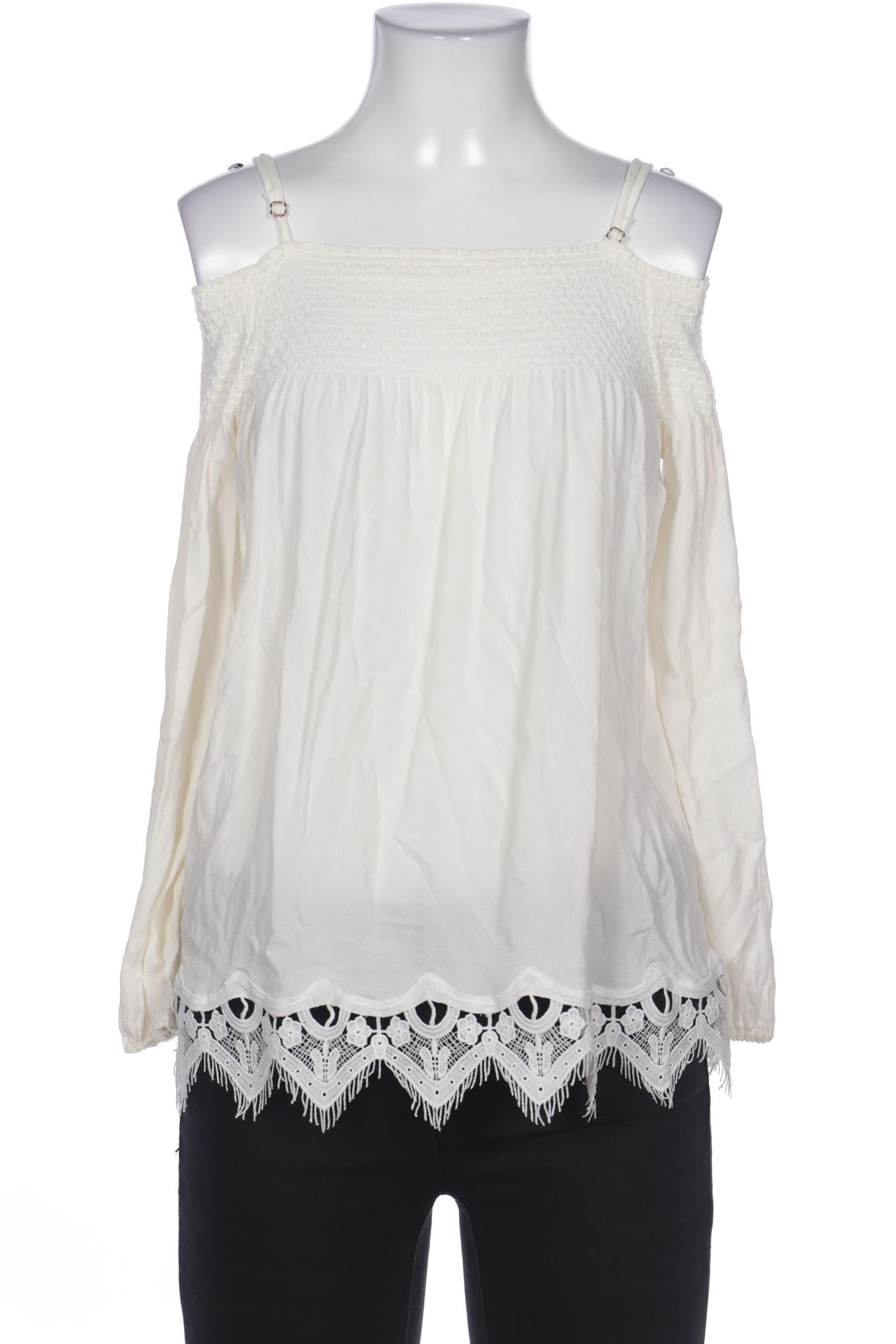 

Hallhuber Damen Bluse, cremeweiß, Gr. 34