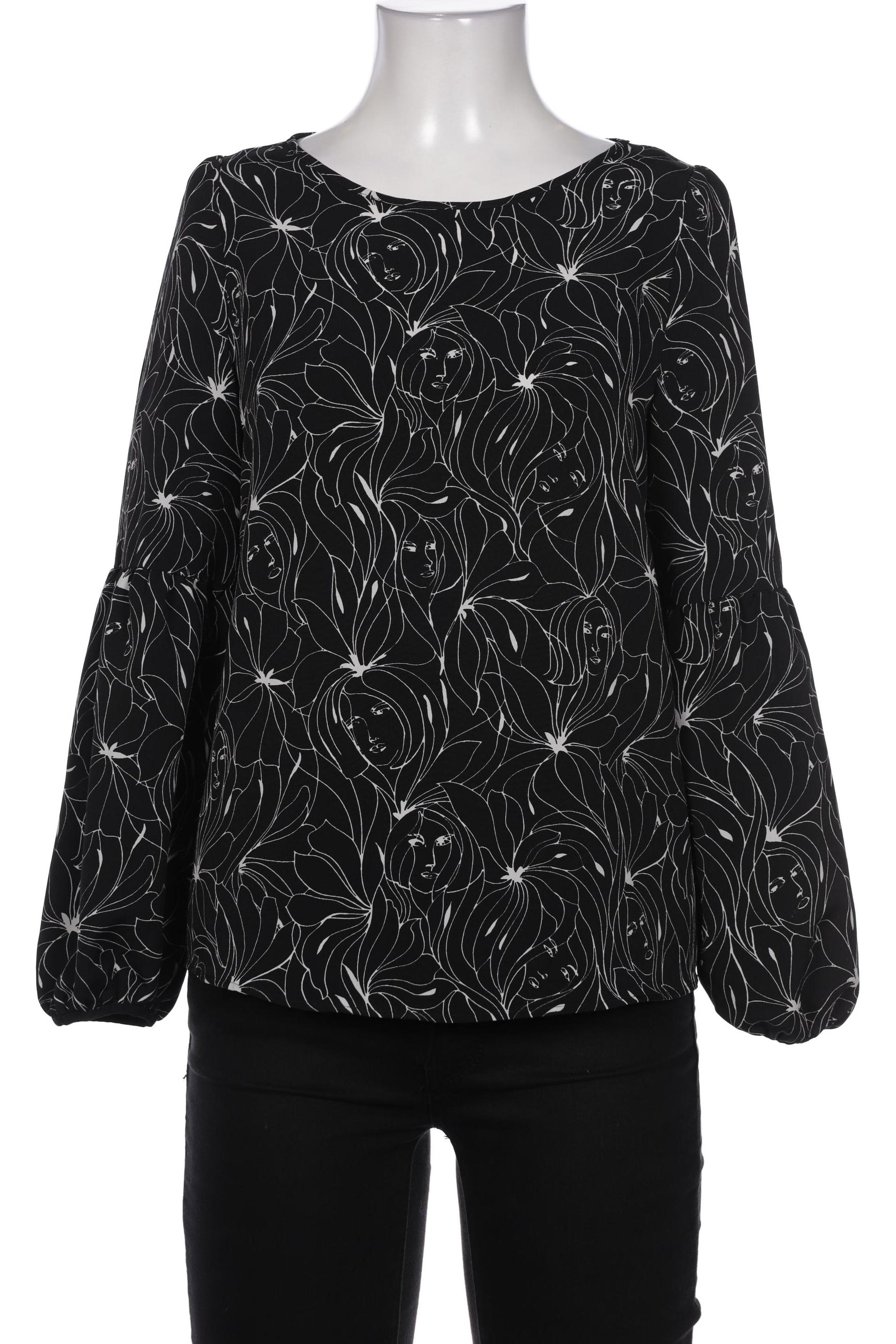 

Hallhuber Damen Bluse, schwarz, Gr. 36