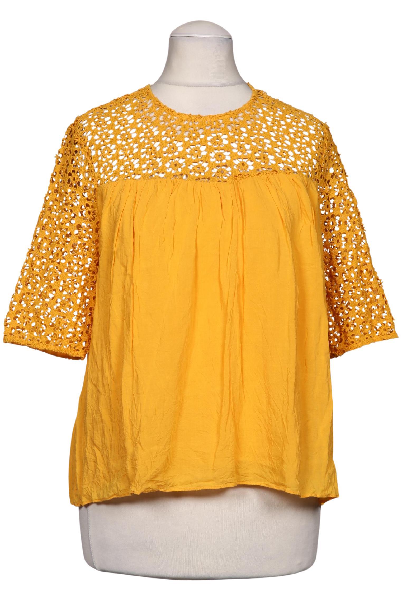 

Hallhuber Damen Bluse, gelb, Gr. 36