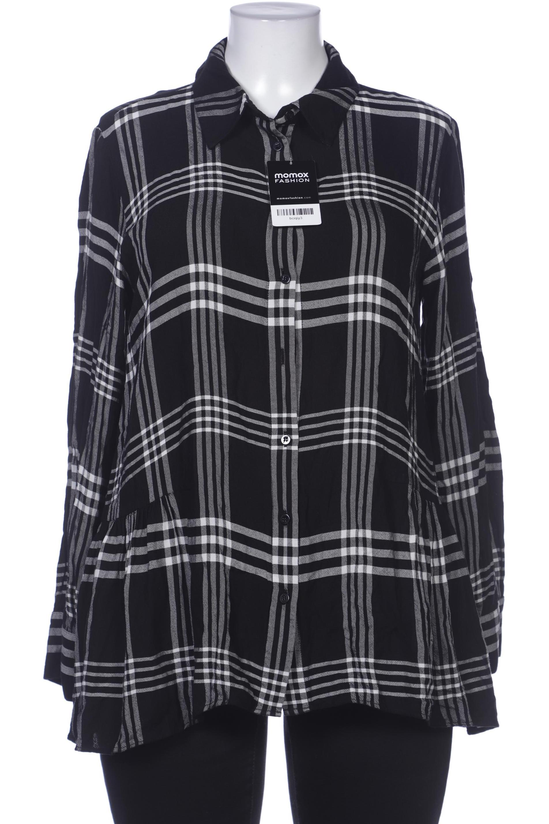 

Hallhuber Damen Bluse, schwarz, Gr. 44