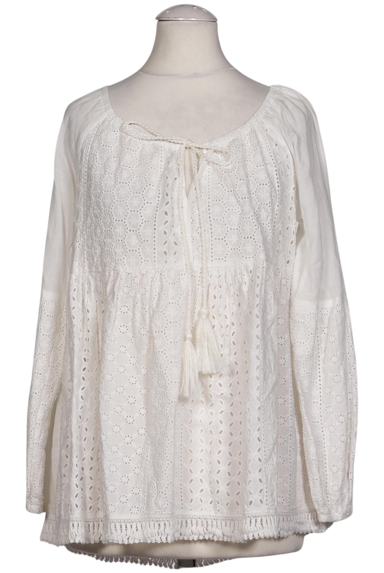 

Hallhuber Damen Bluse, weiß, Gr. 36