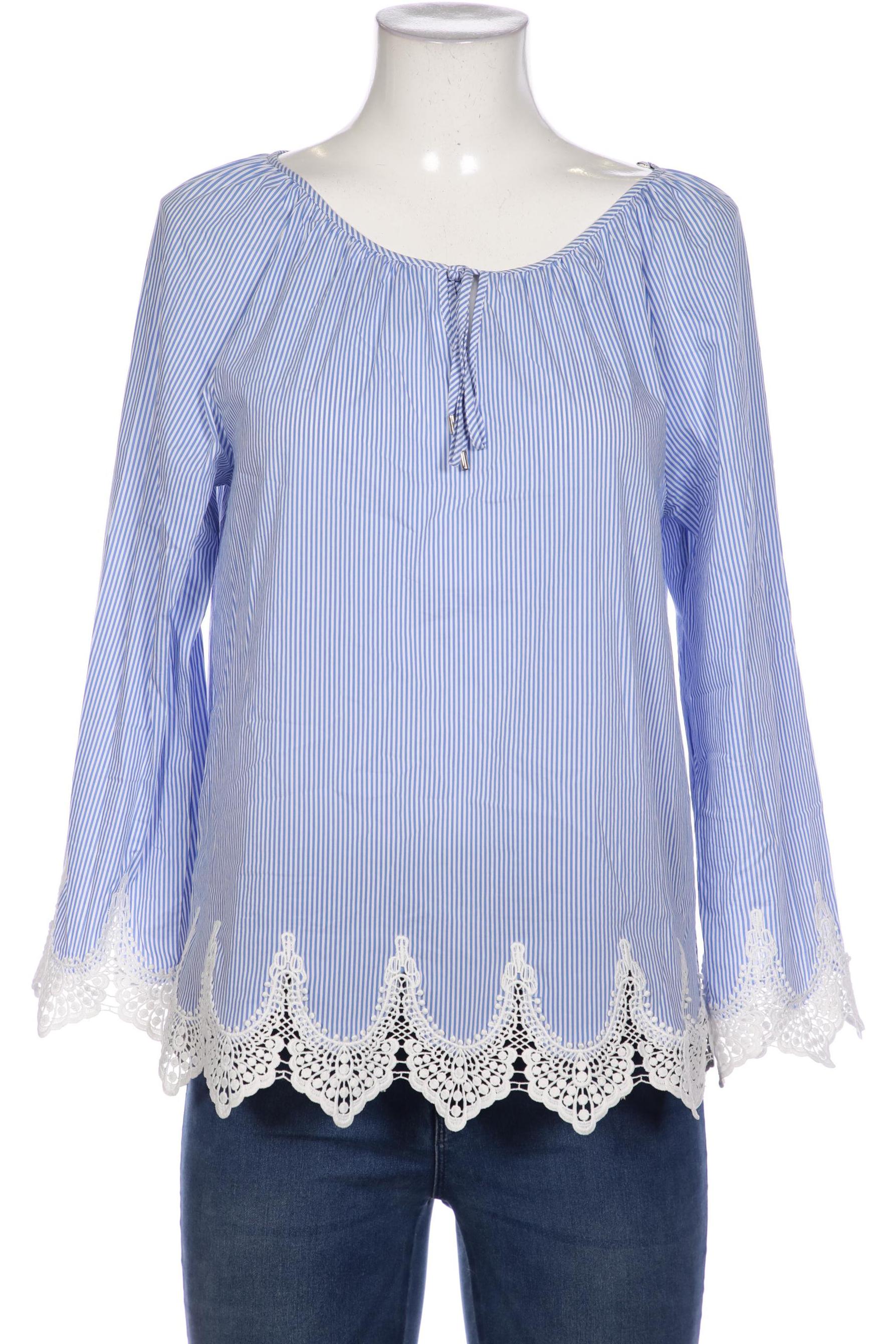 

Hallhuber Damen Bluse, blau, Gr. 40