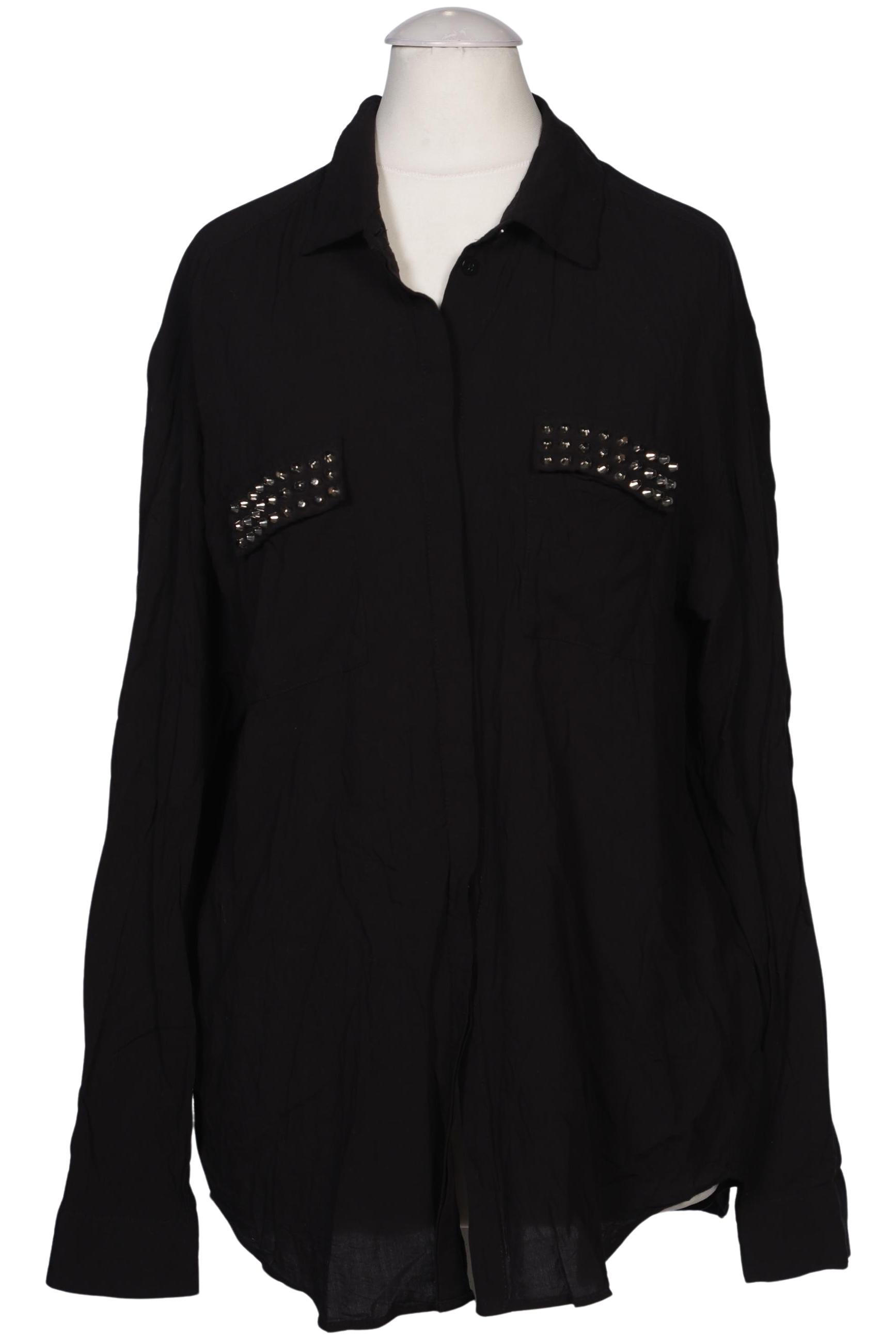 

Hallhuber Damen Bluse, schwarz, Gr. 36