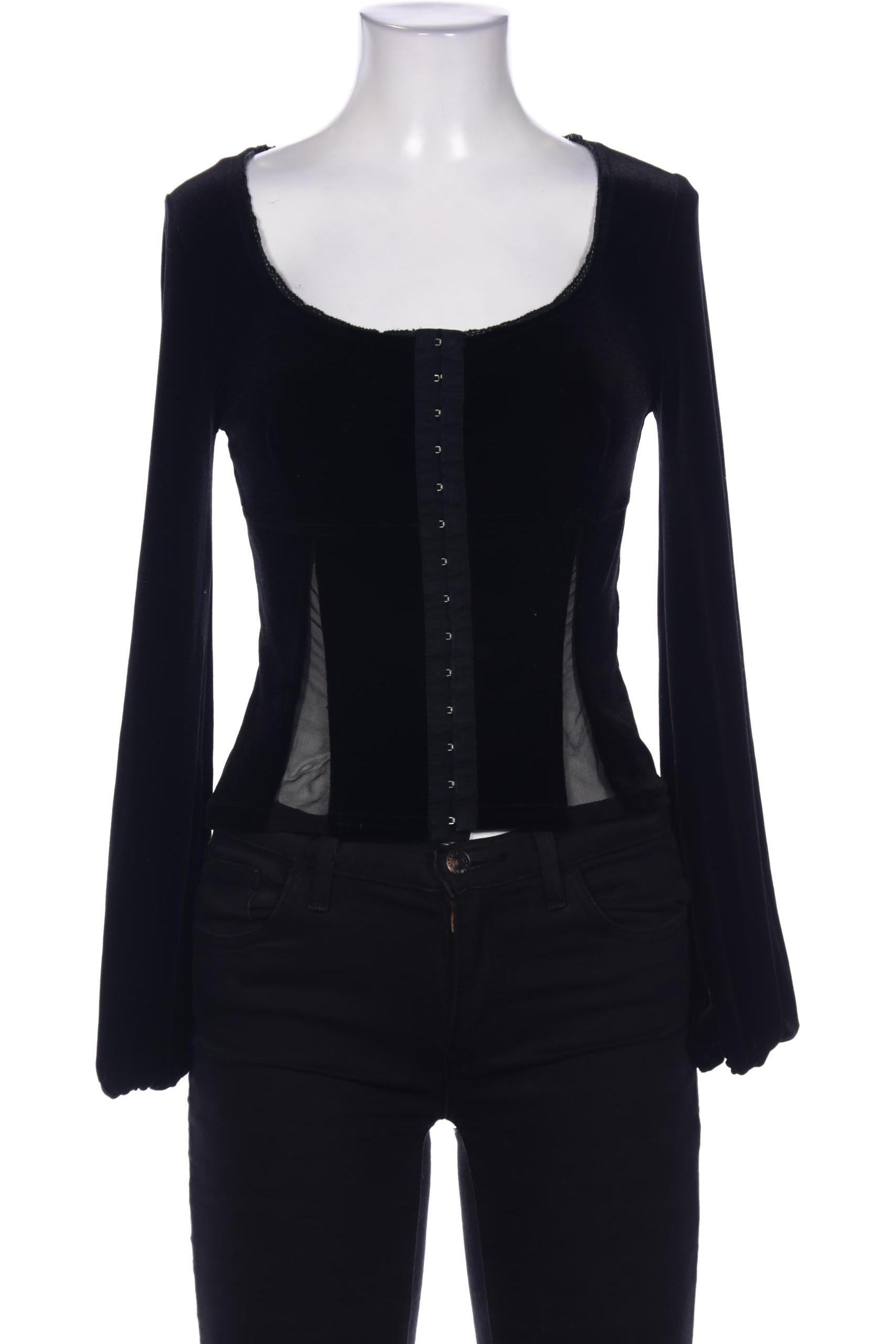

Hallhuber Damen Bluse, schwarz, Gr. 36