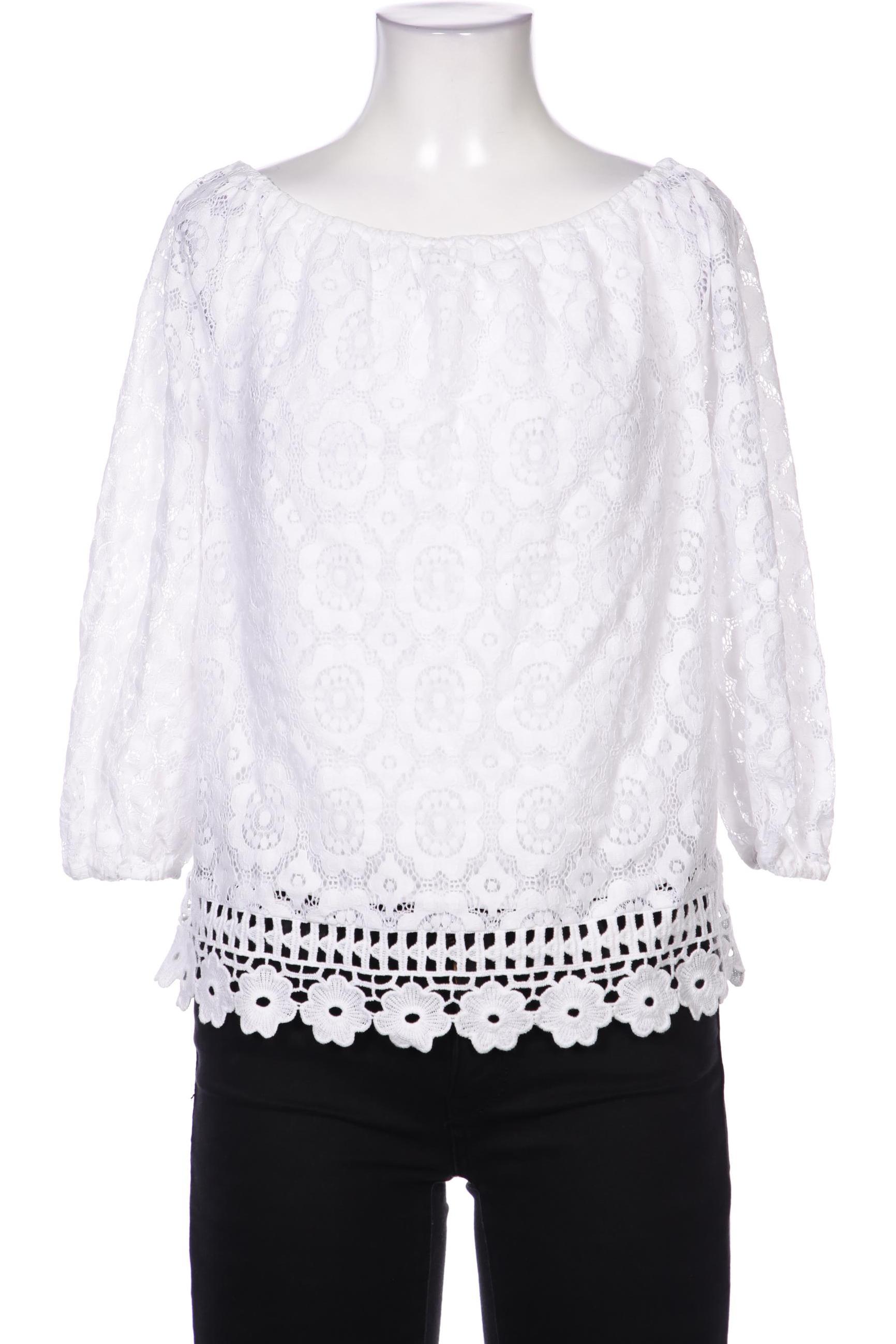 

Hallhuber Damen Bluse, weiß, Gr. 34