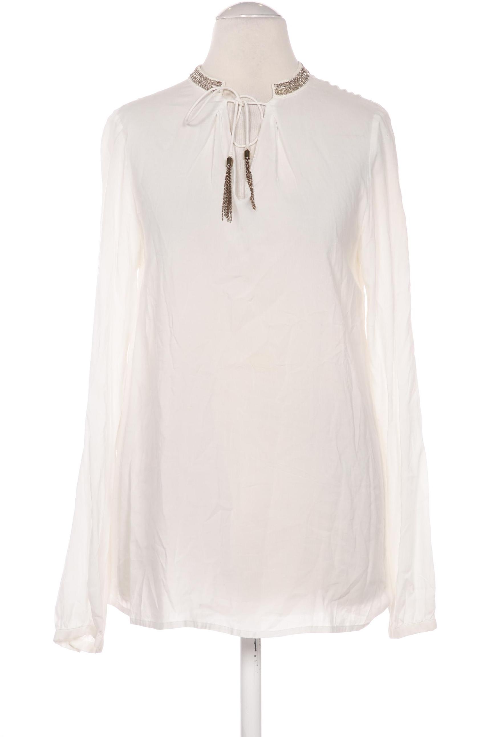 

Hallhuber Damen Bluse, cremeweiß, Gr. 34