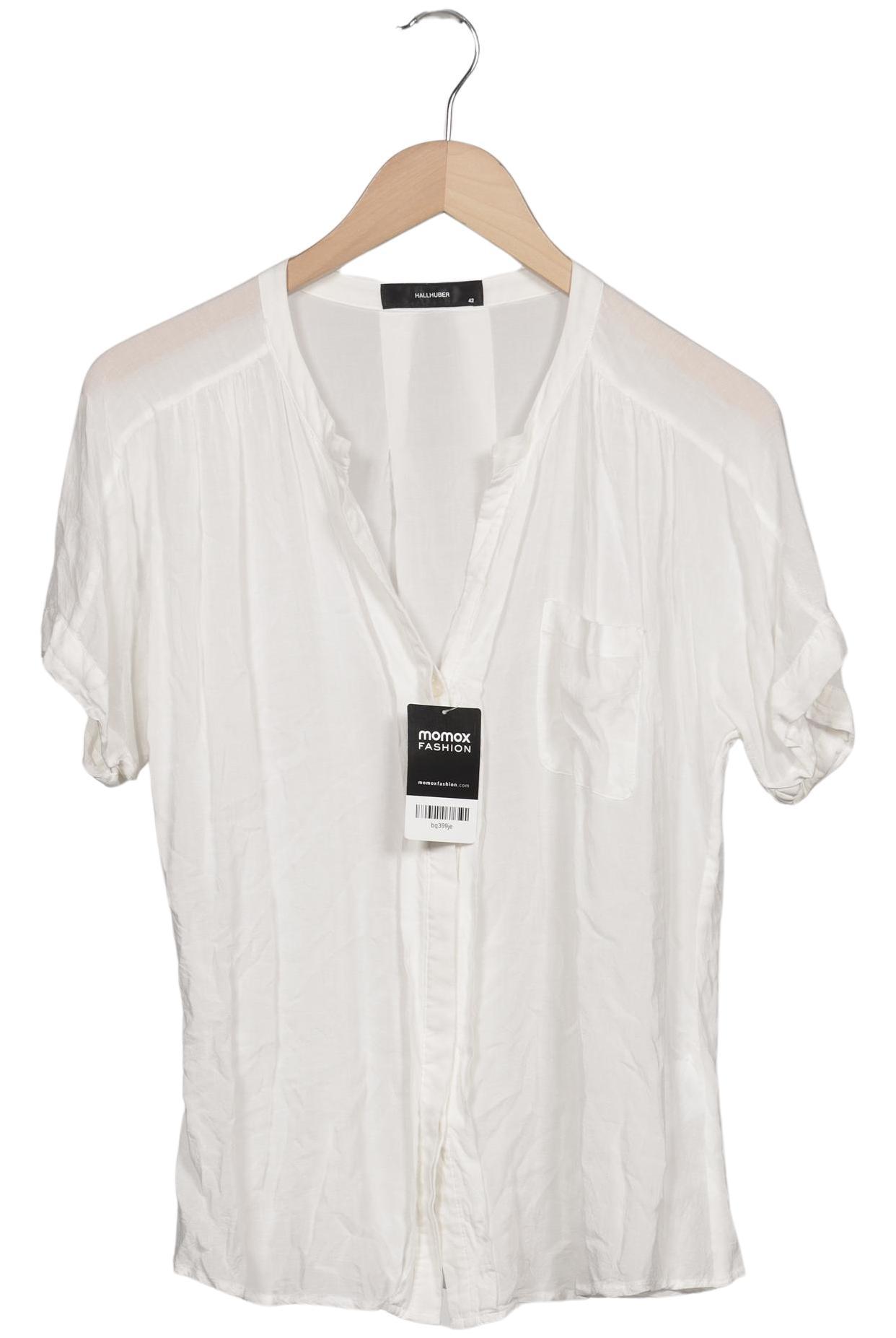 

Hallhuber Damen Bluse, cremeweiß, Gr. 42
