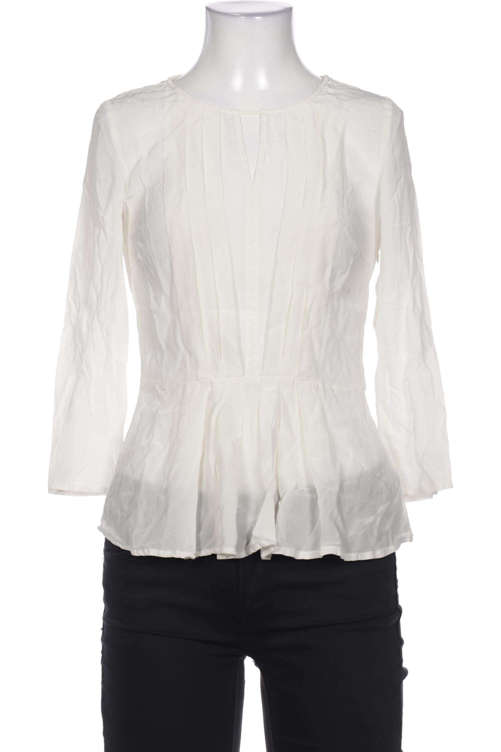 

Hallhuber Damen Bluse, cremeweiß, Gr. 34