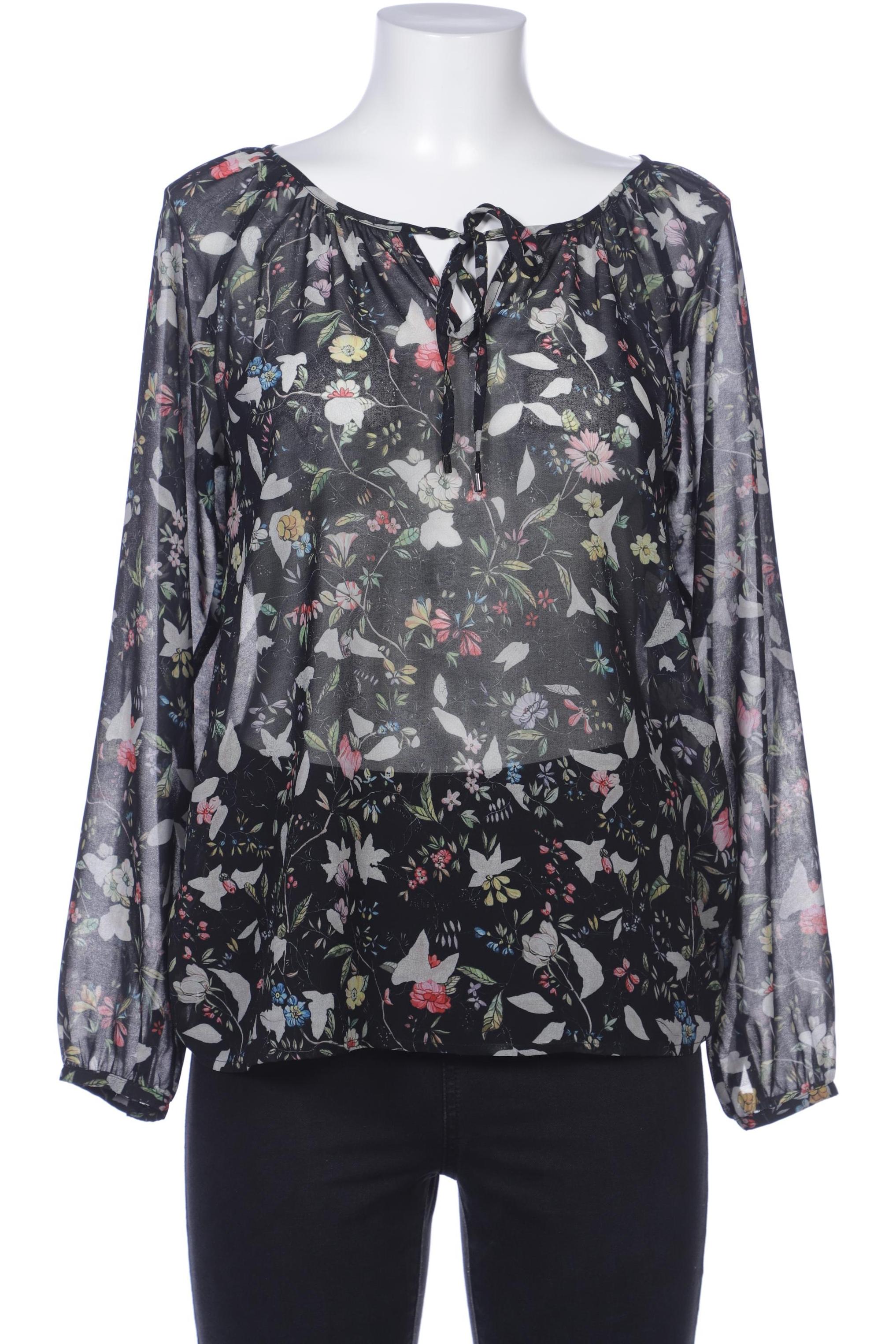 

Hallhuber Damen Bluse, schwarz, Gr. 38