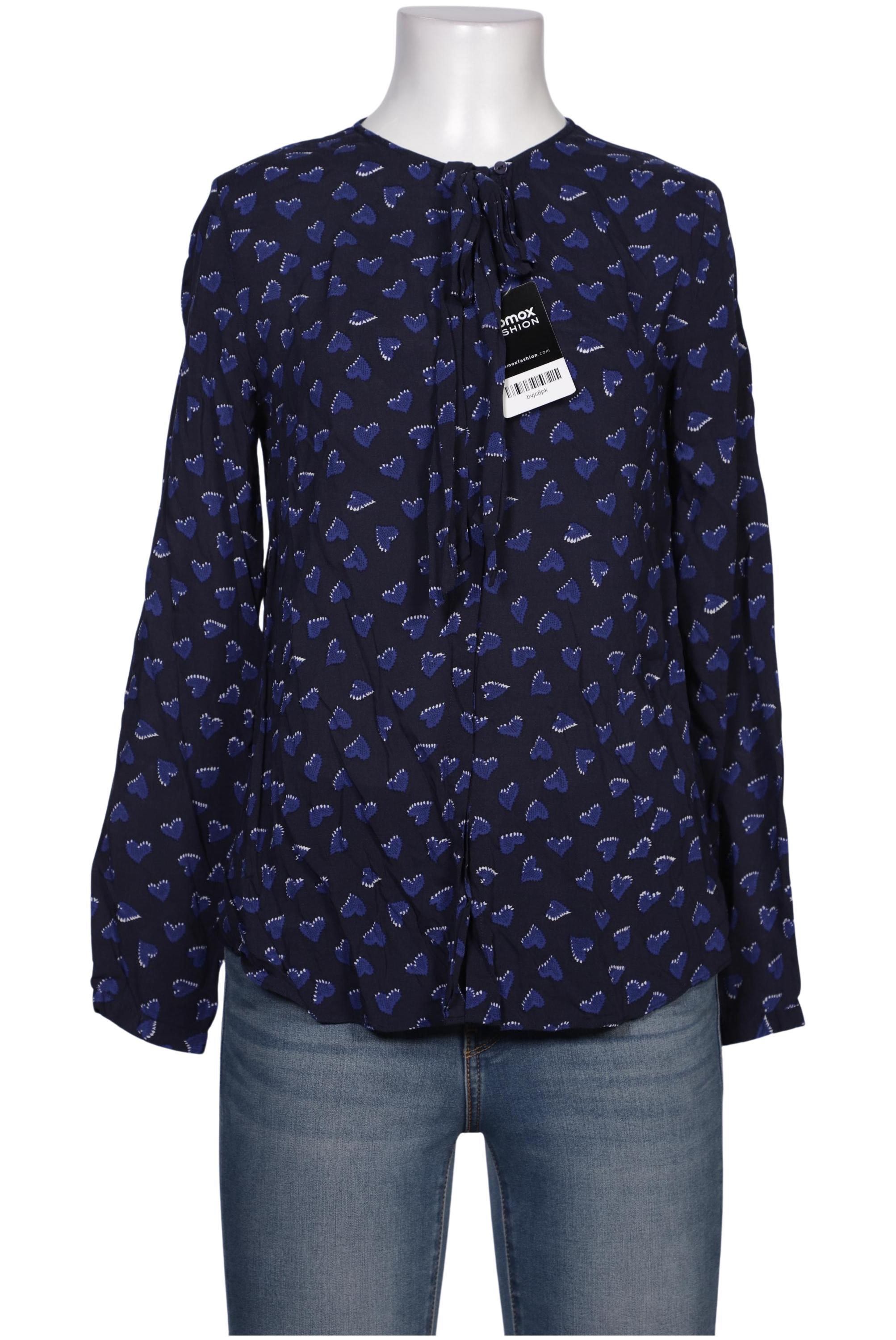 

Hallhuber Damen Bluse, marineblau, Gr. 34