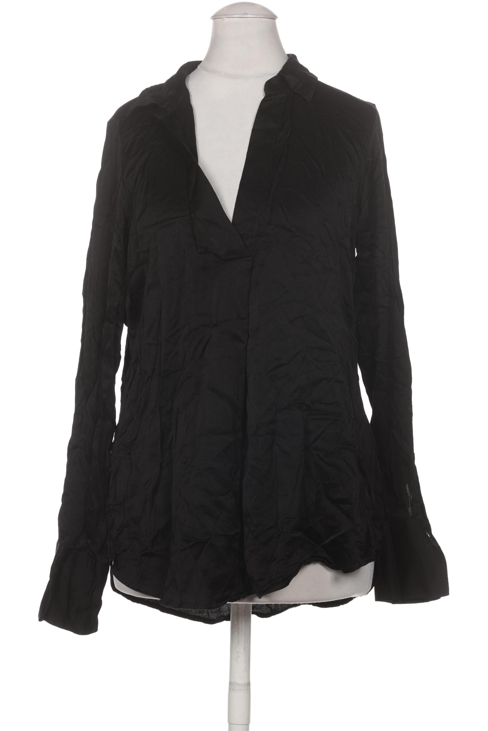 

Hallhuber Damen Bluse, schwarz, Gr. 34