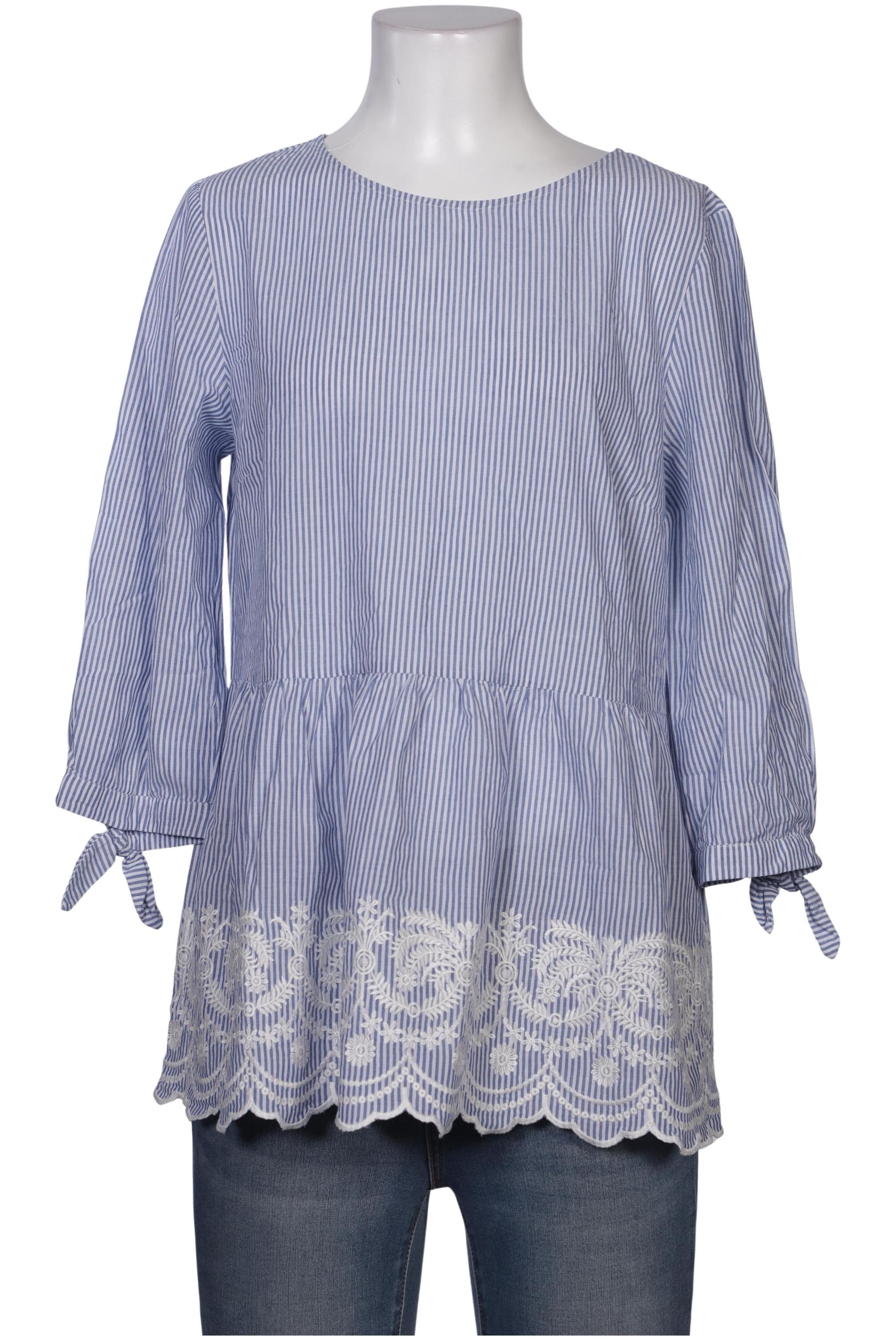 

Hallhuber Damen Bluse, blau, Gr. 40