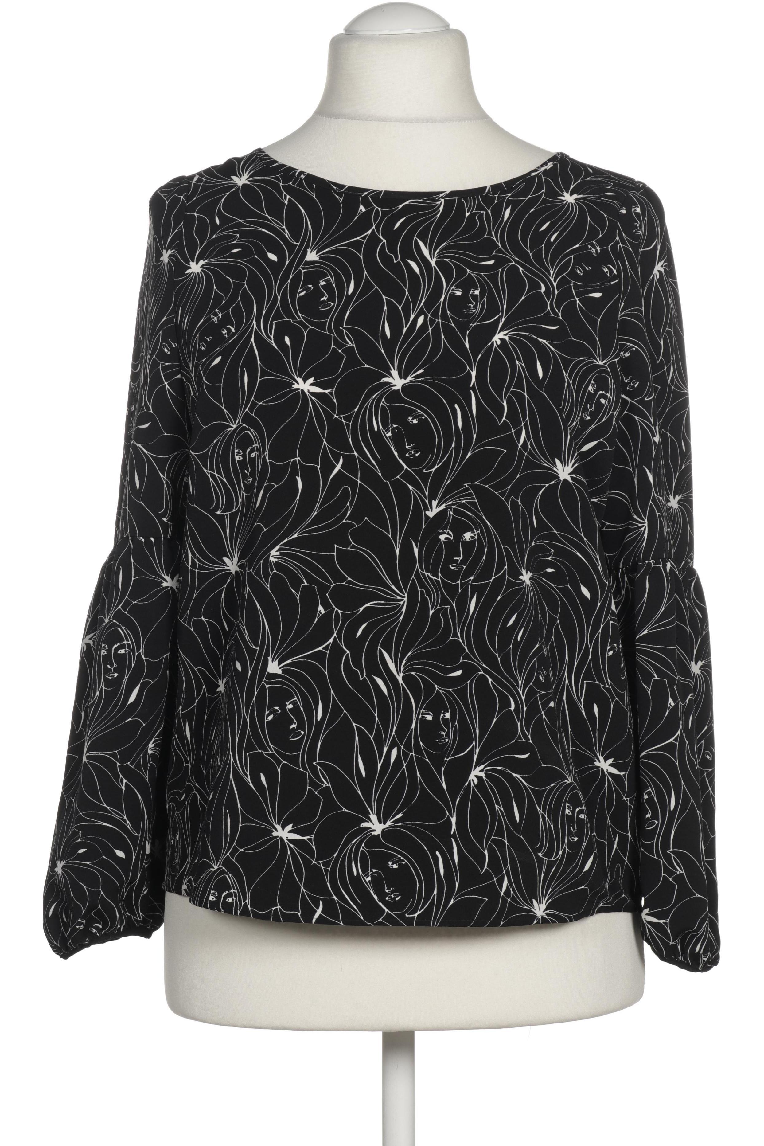 

Hallhuber Damen Bluse, schwarz, Gr. 38