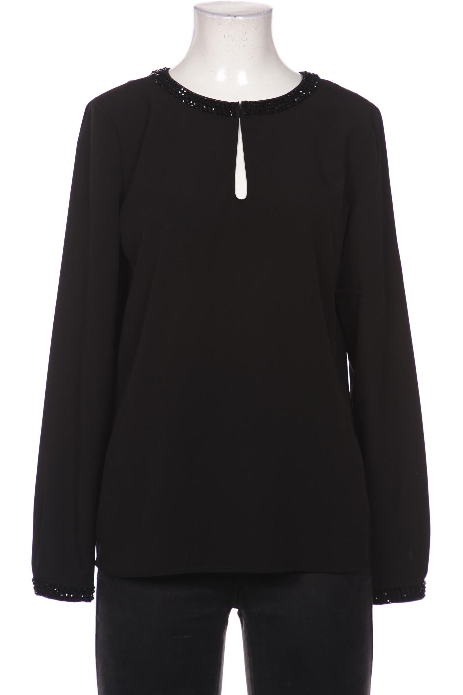 

Hallhuber Damen Bluse, schwarz, Gr. 36