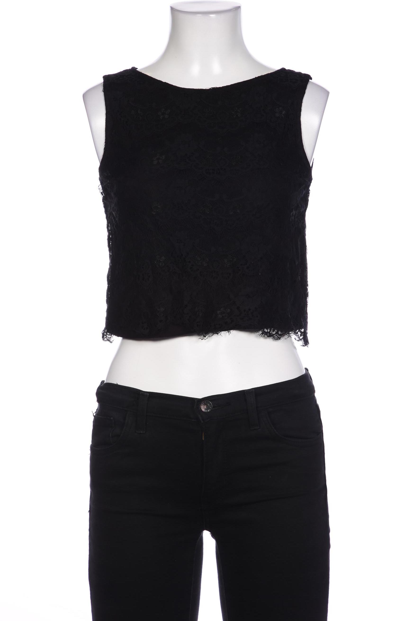 

Hallhuber Damen Bluse, schwarz, Gr. 34