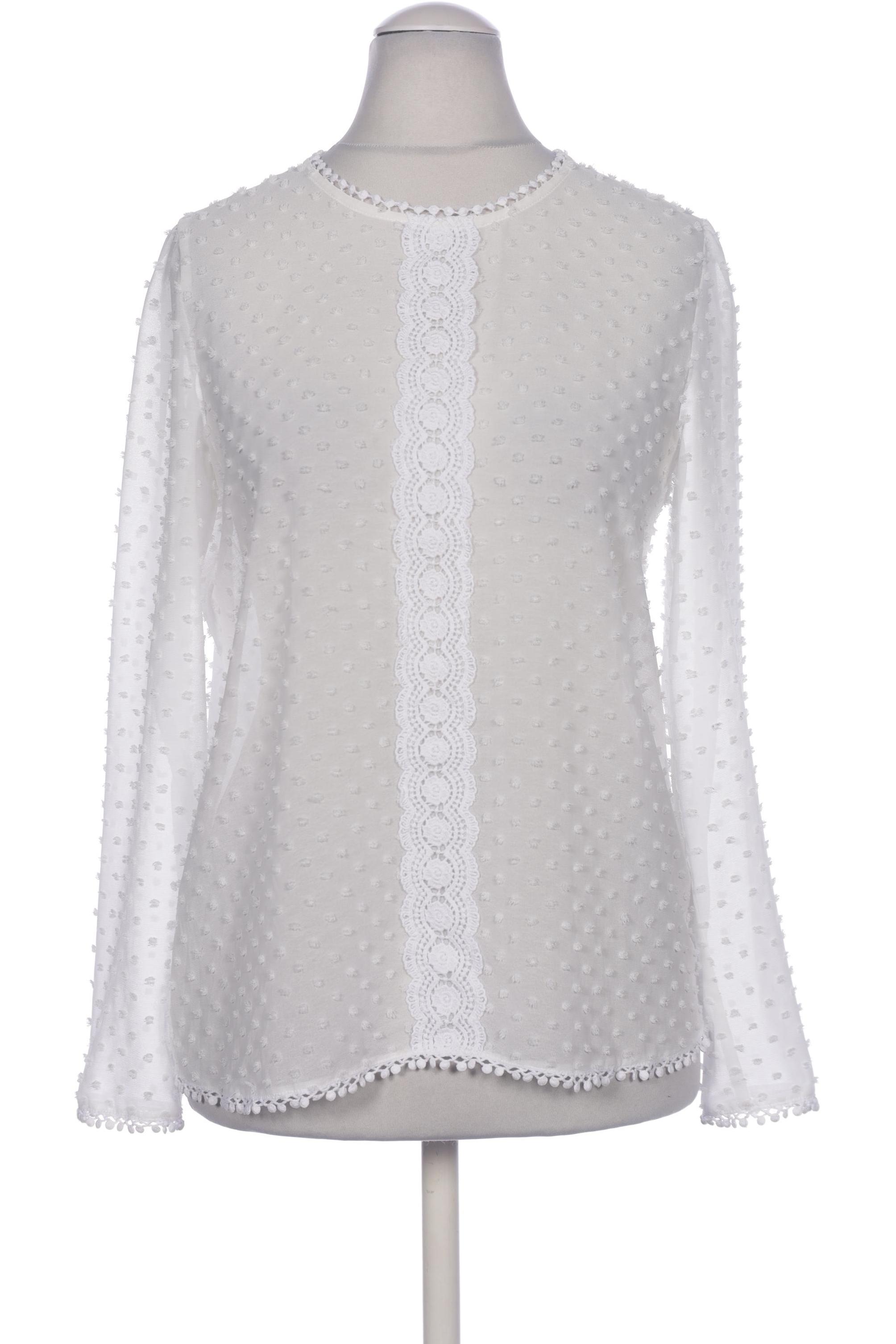 

Hallhuber Damen Bluse, weiß, Gr. 38