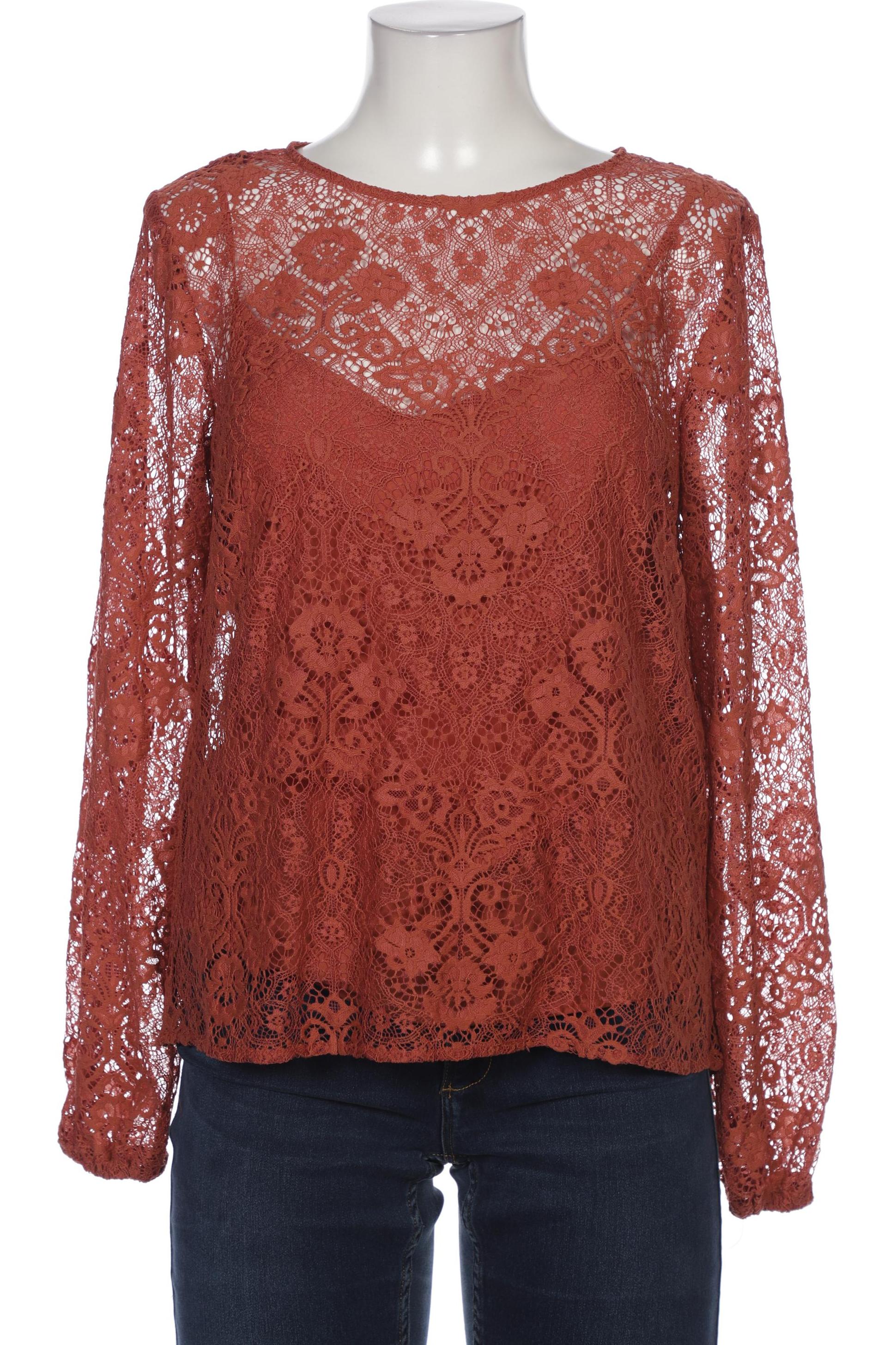 

Hallhuber Damen Bluse, braun, Gr. 40