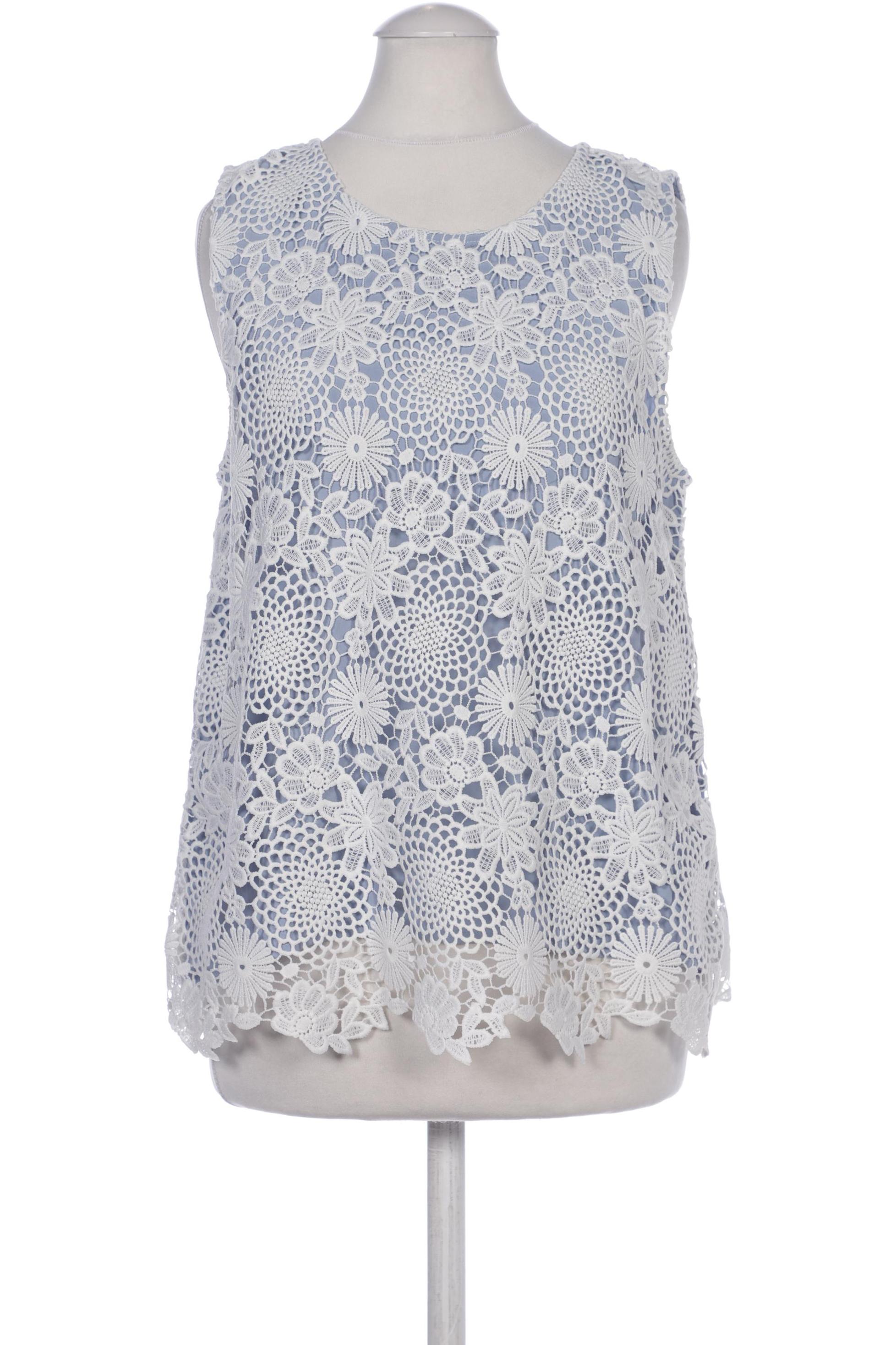 

Hallhuber Damen Bluse, weiß, Gr. 36